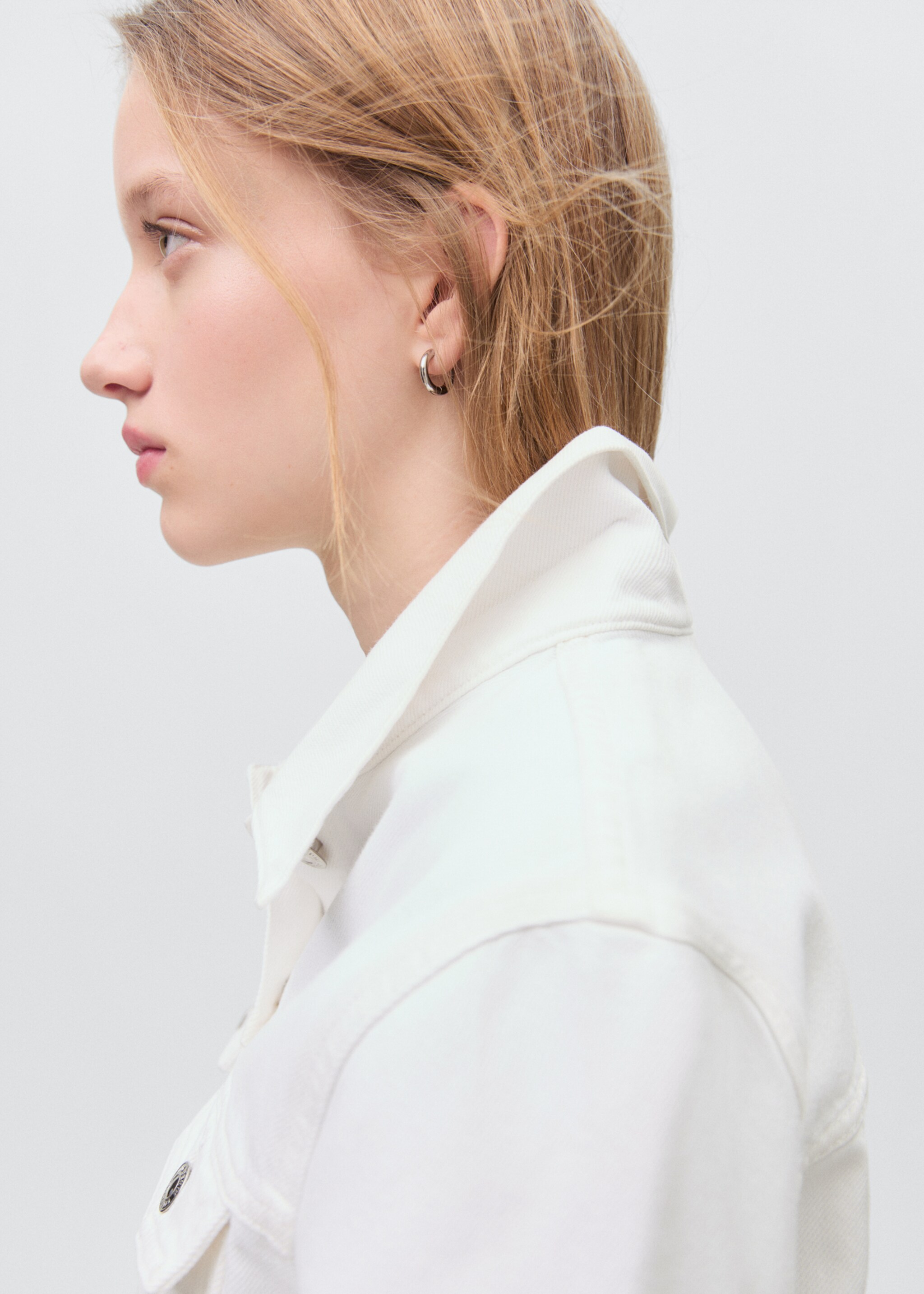 Denim jacket - Details of the article 1, Off White. Ref: 87015137-00.