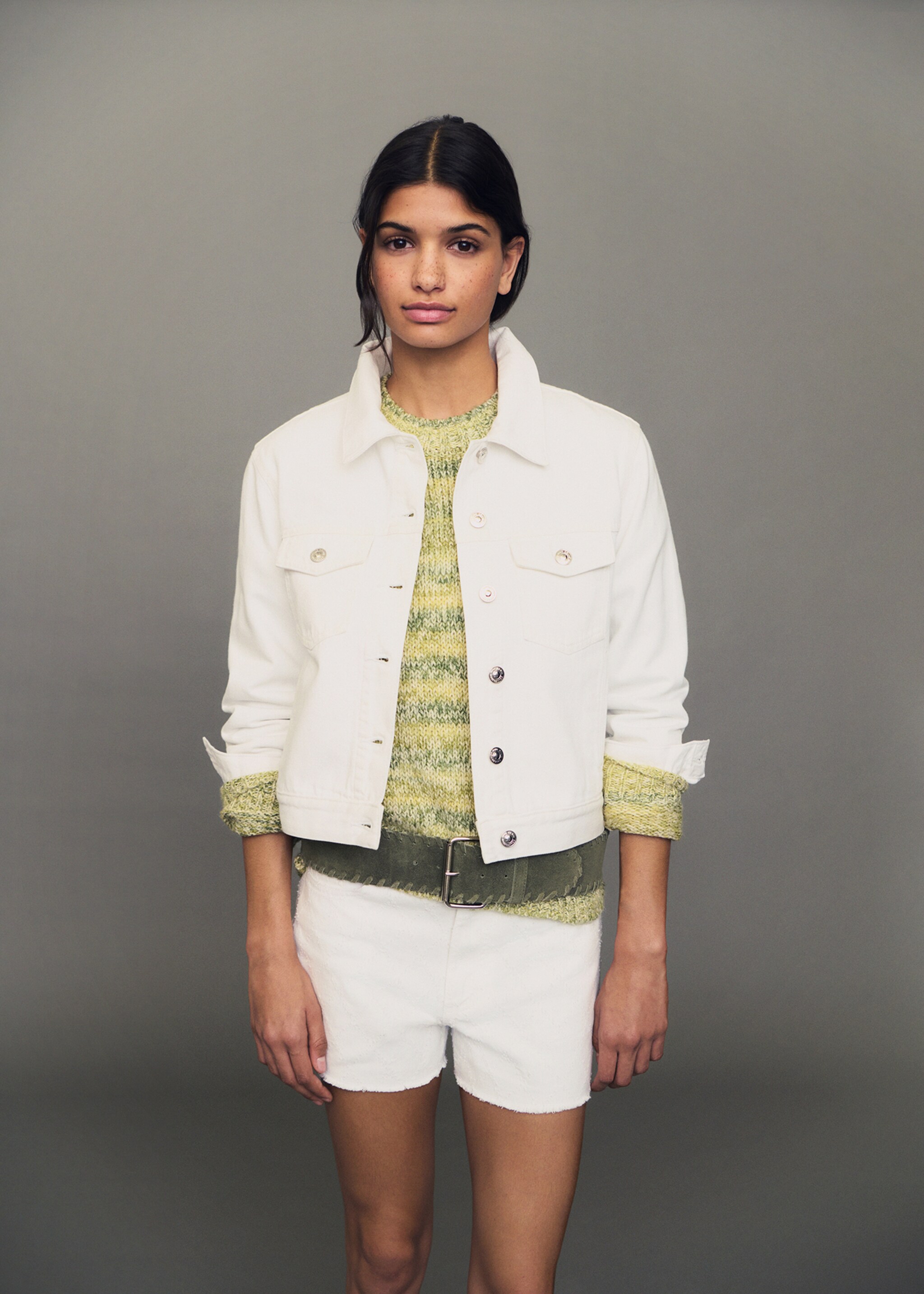 Denim jacket - Details of the article 6, Off White. Ref: 87015137-00.