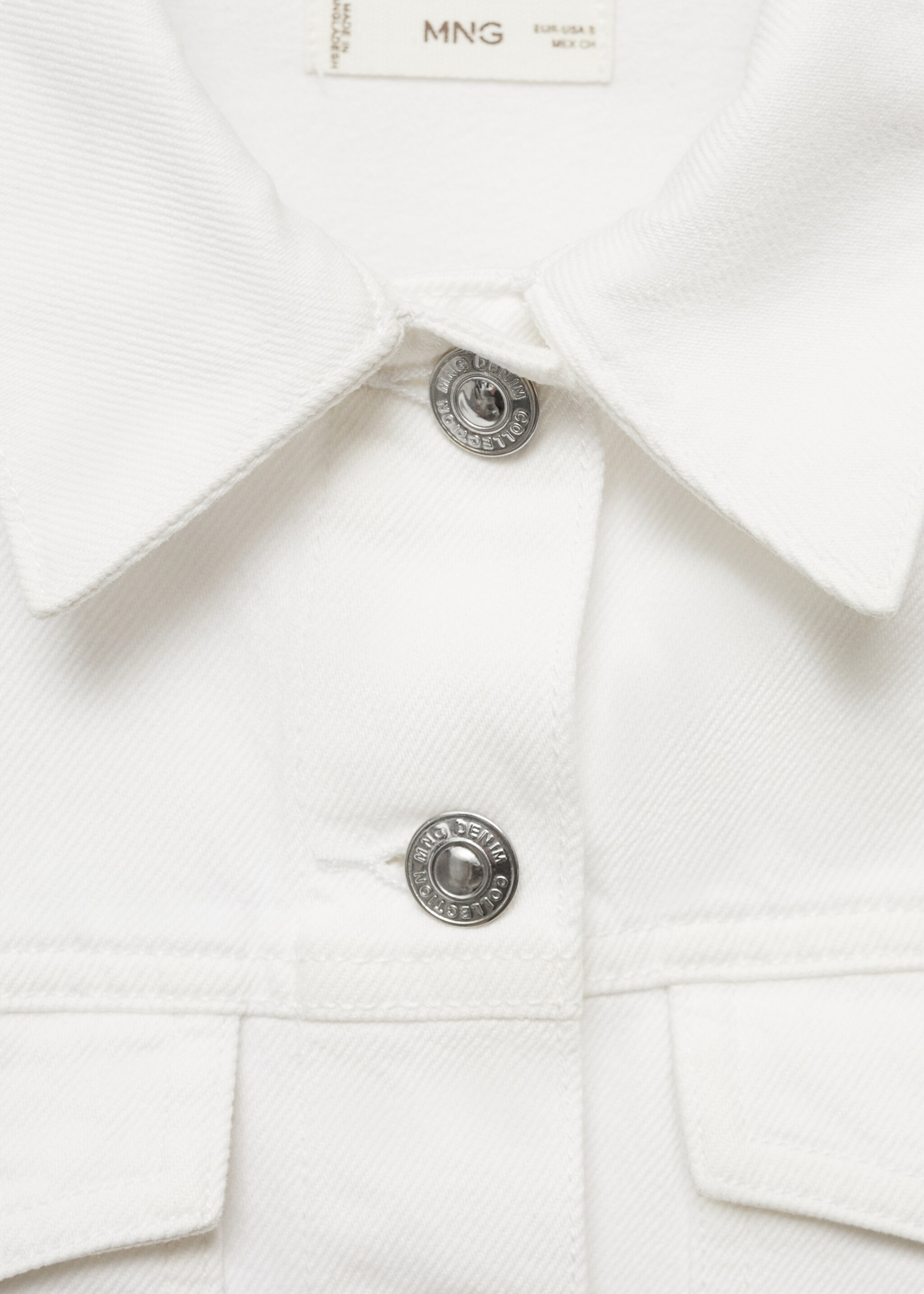 Denim jacket - Details of the article 8, Off White. Ref: 87015137-00.