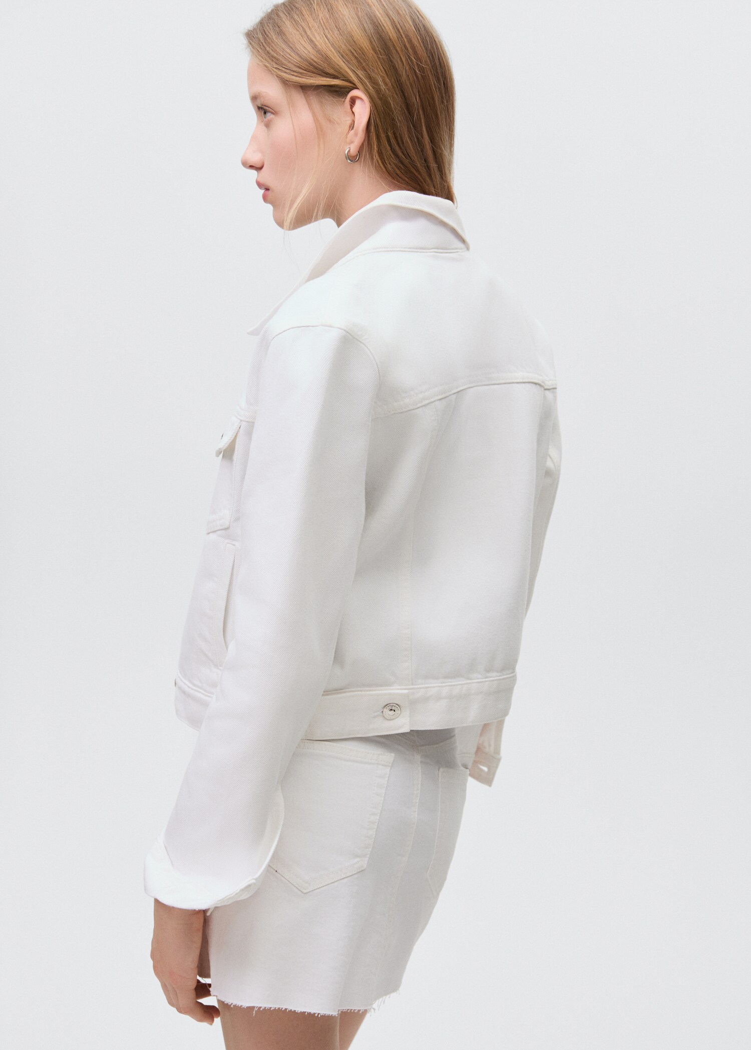 Denim jacket - Reverse of the article