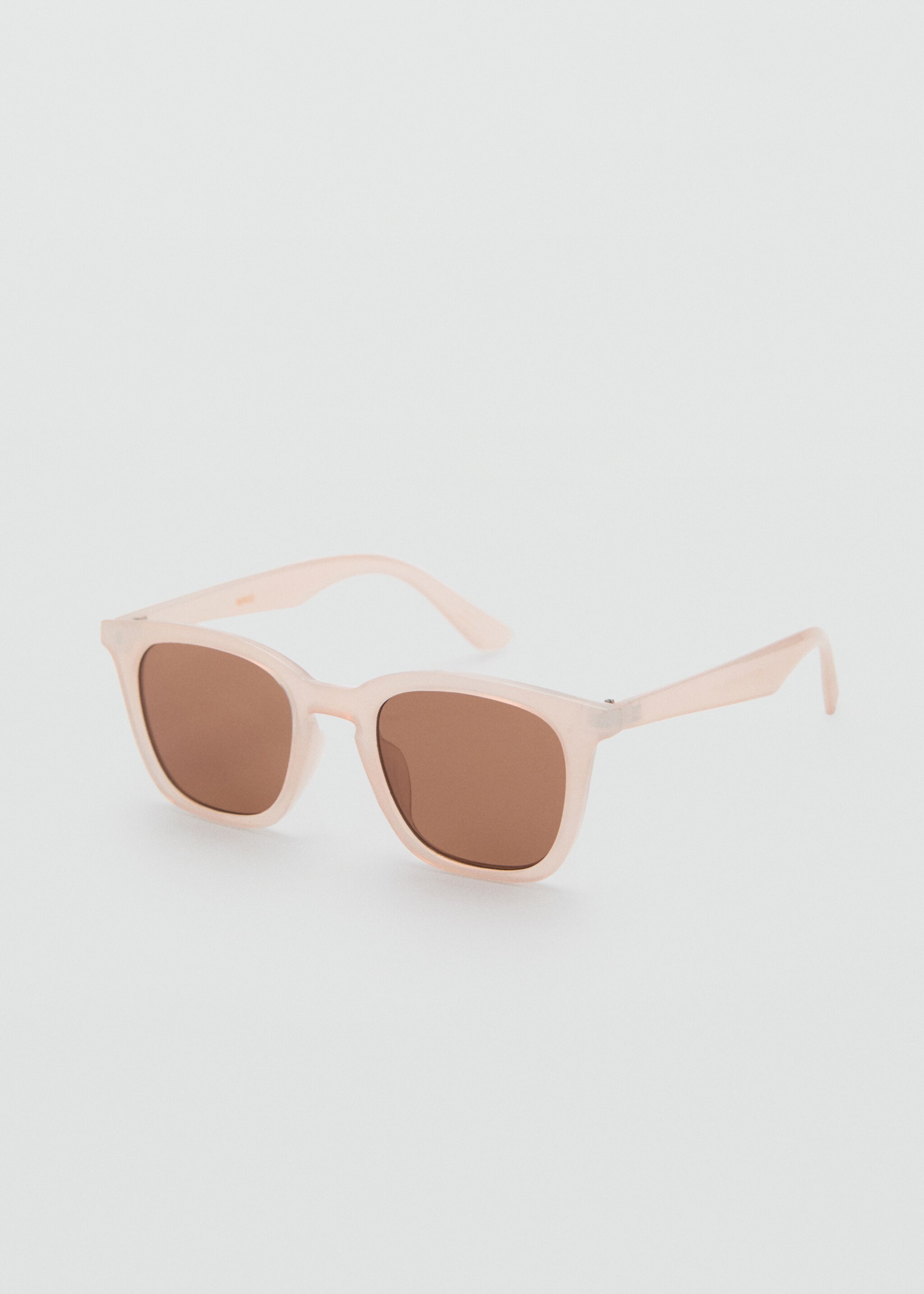 Square sunglasses - Medium plane, Ivory White. Ref: 87015139-00.