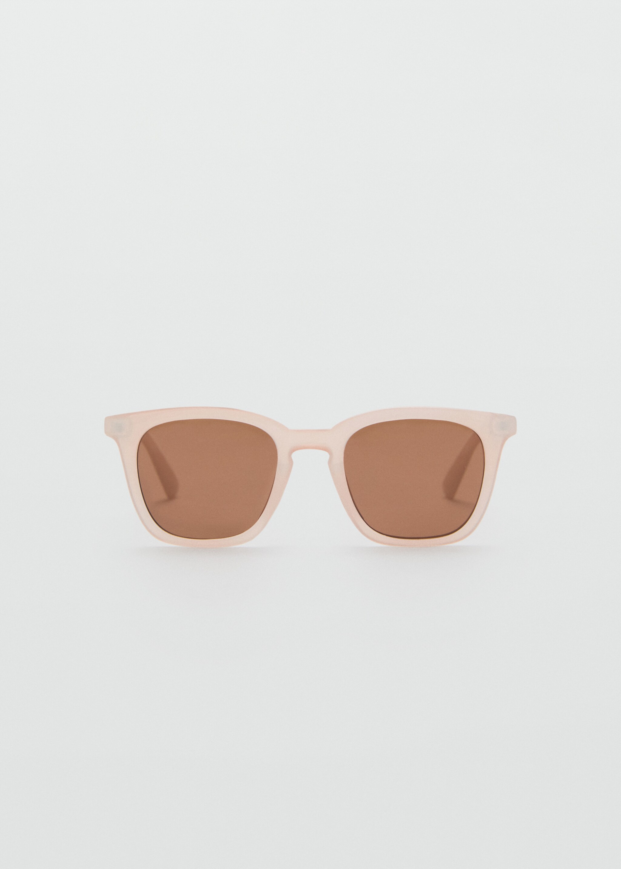 Square sunglasses - Article without model, Ivory White. Ref: 87015139-00.