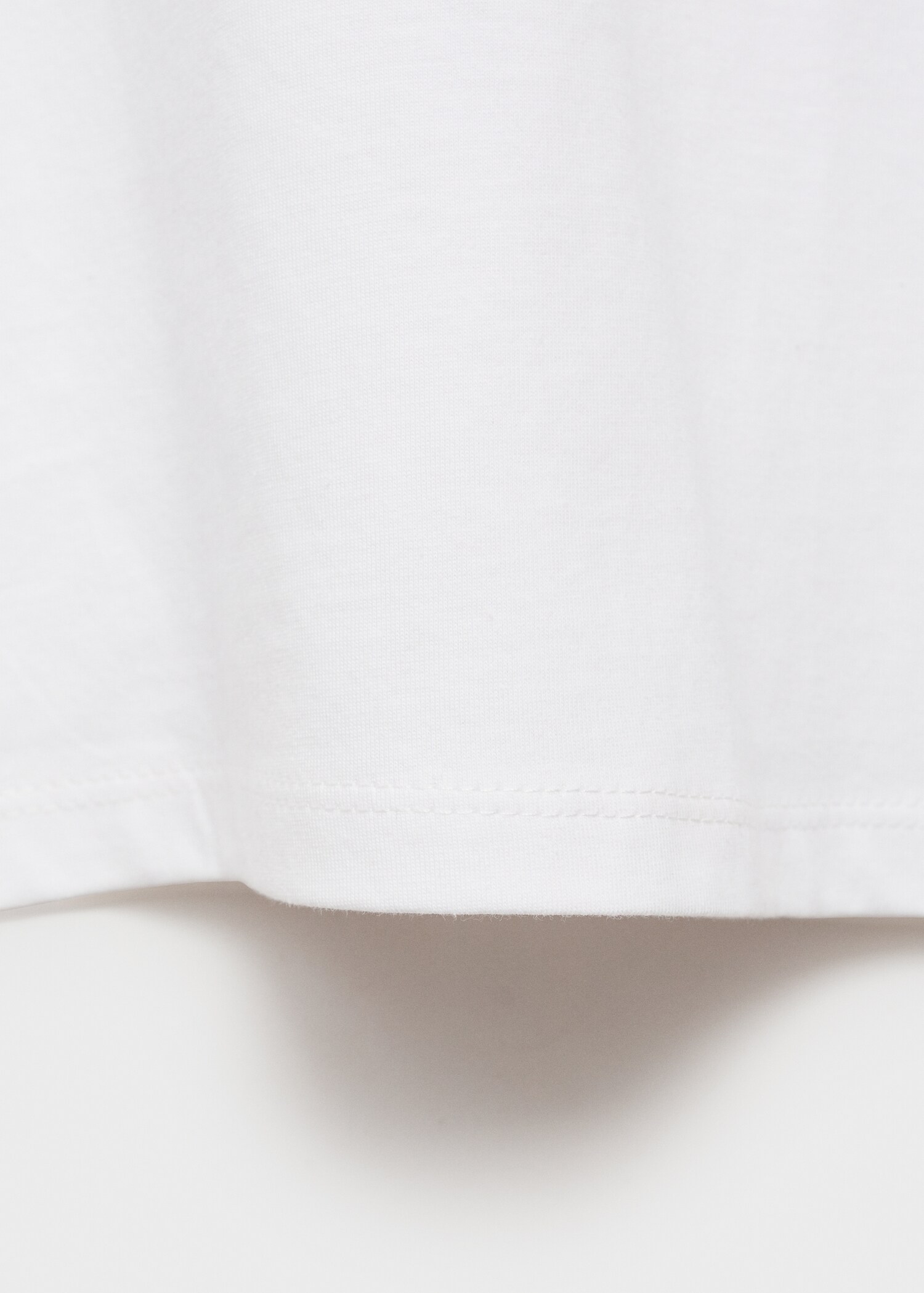 Short-sleeved cotton t-shirt - Details of the article 0