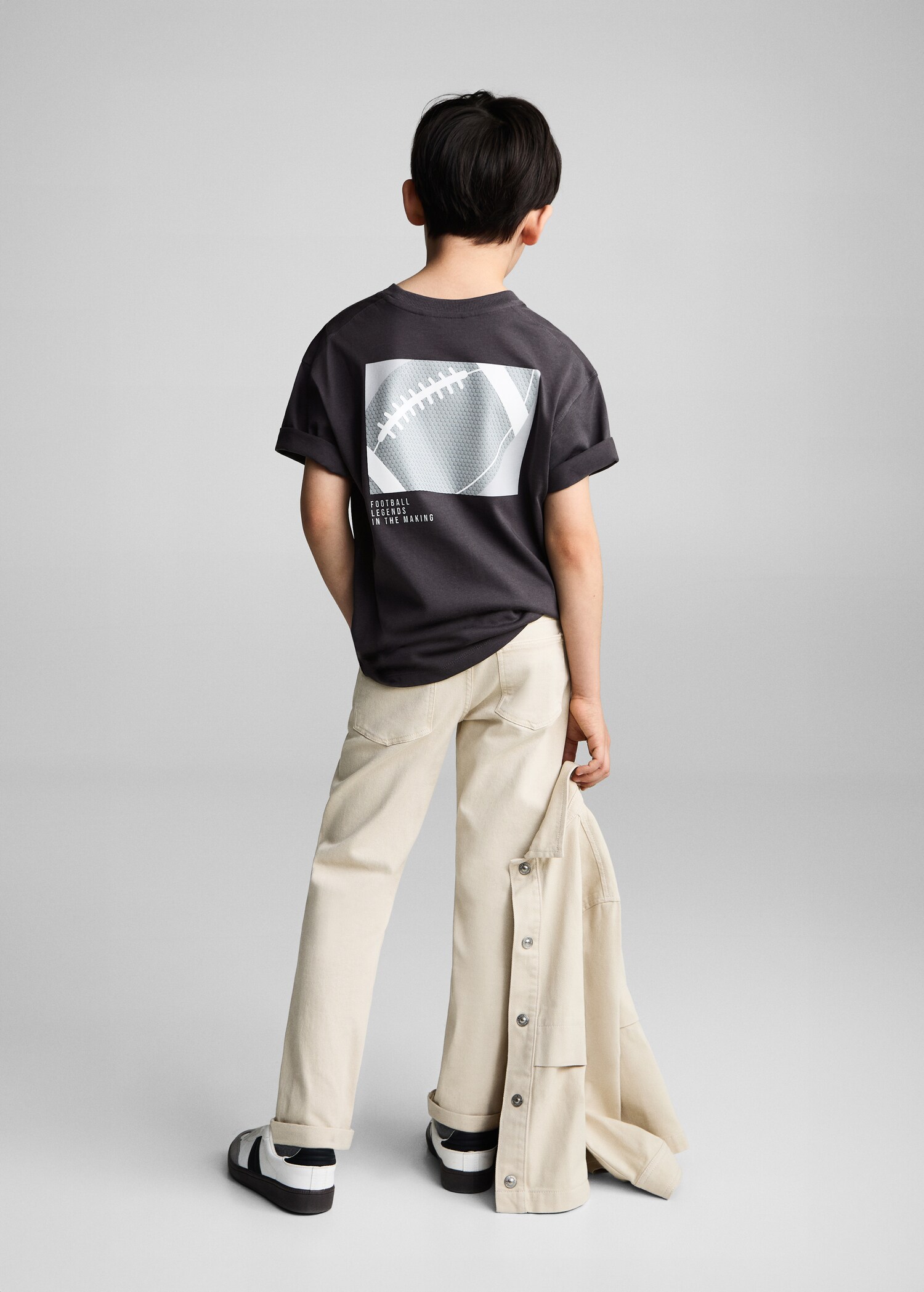 Camiseta algodón estampada - Reverso del artículo