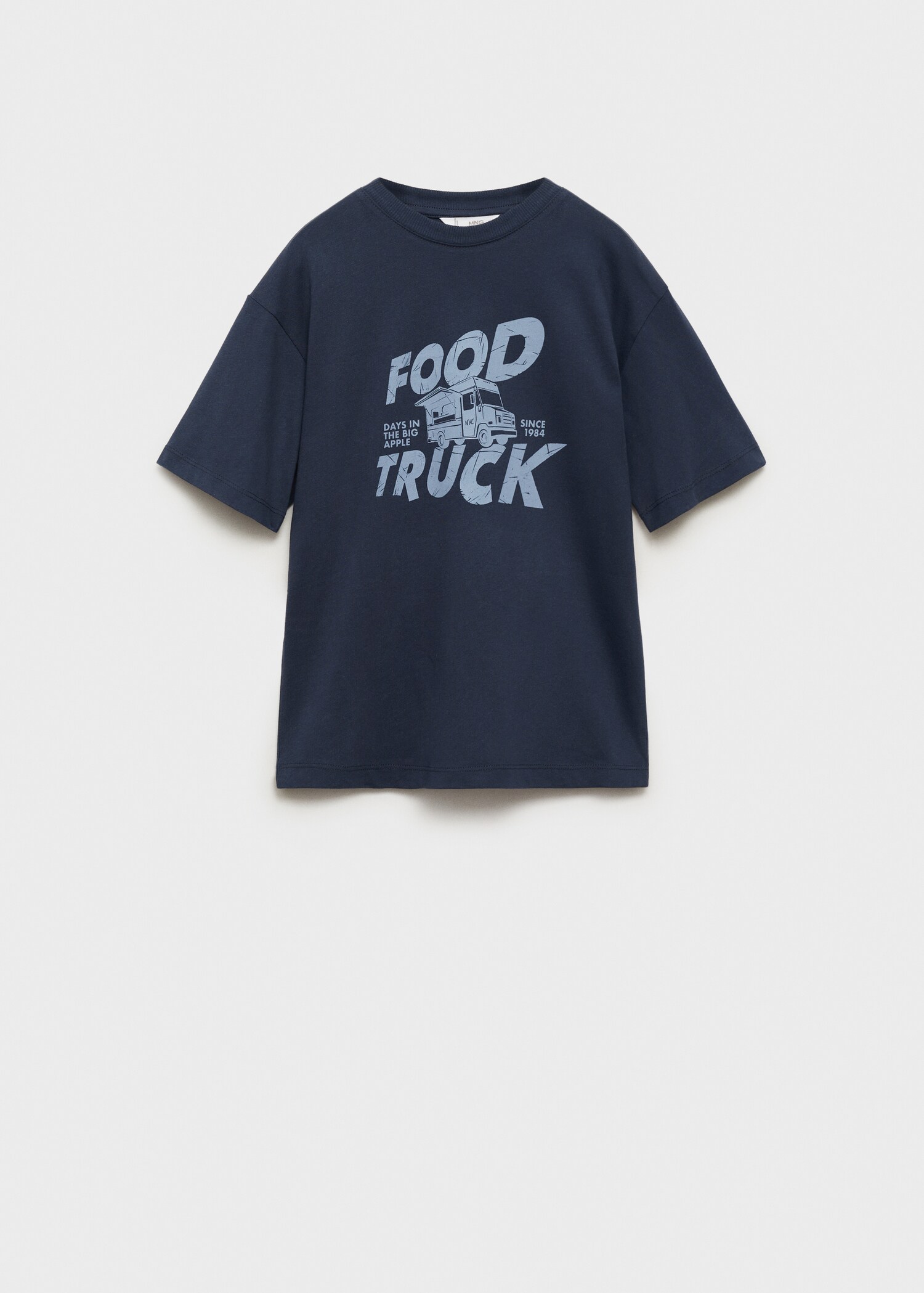 Printed cotton-blend t-shirt - Article without model