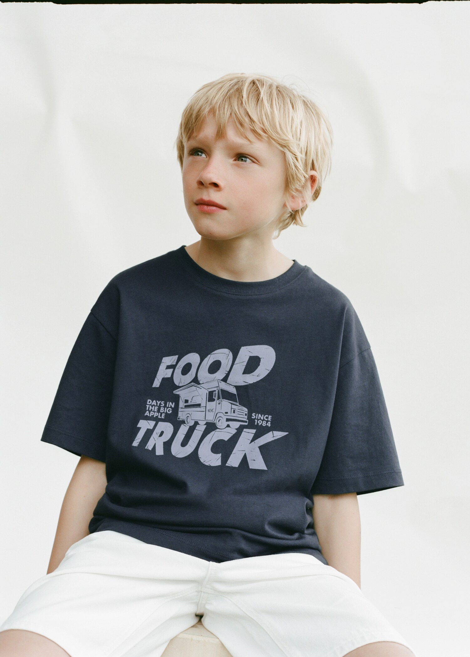 Printed cotton-blend t-shirt - Details of the article 6