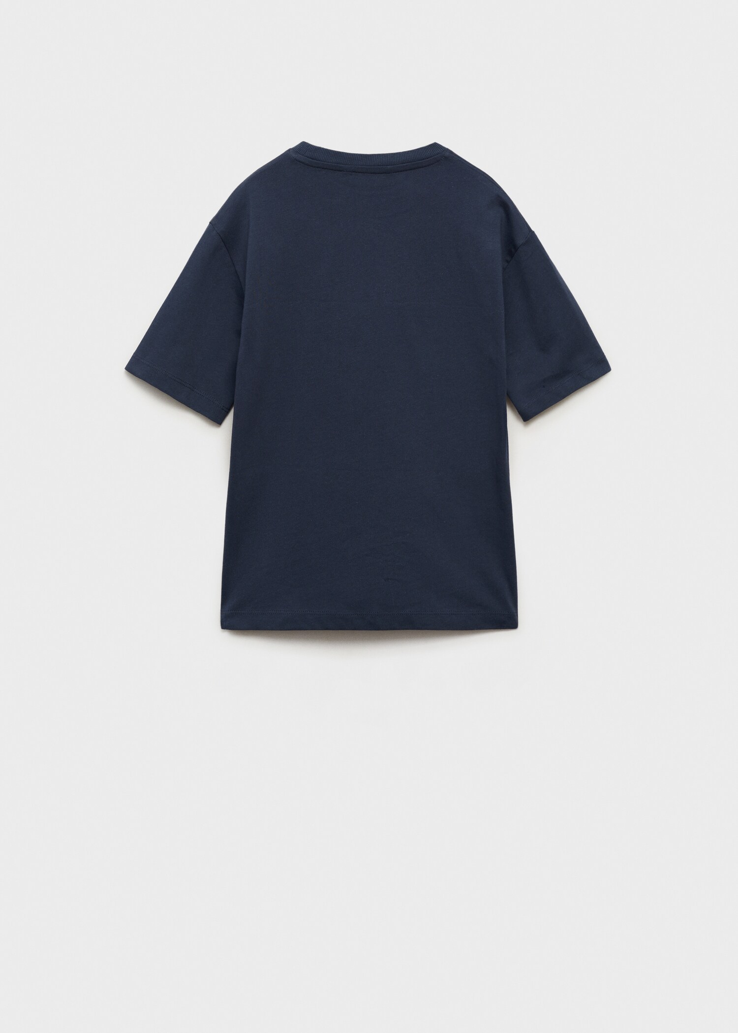 Printed cotton-blend t-shirt - Reverse of the article