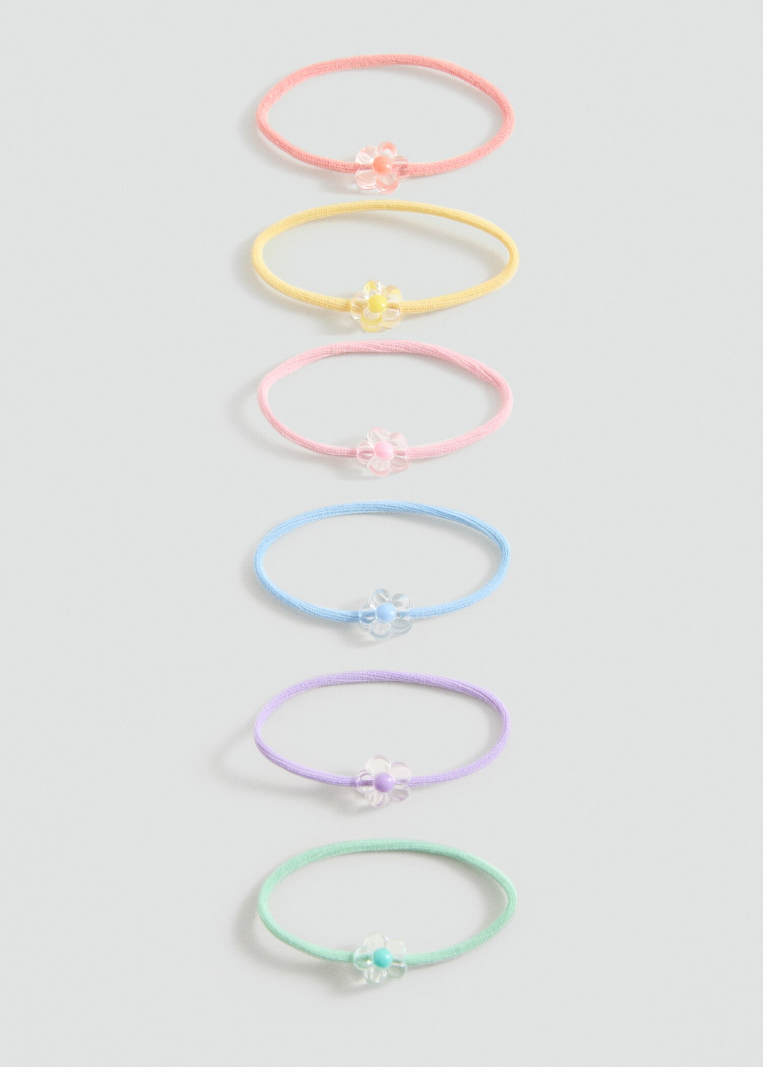 Pack 6 hair ties - Article without model