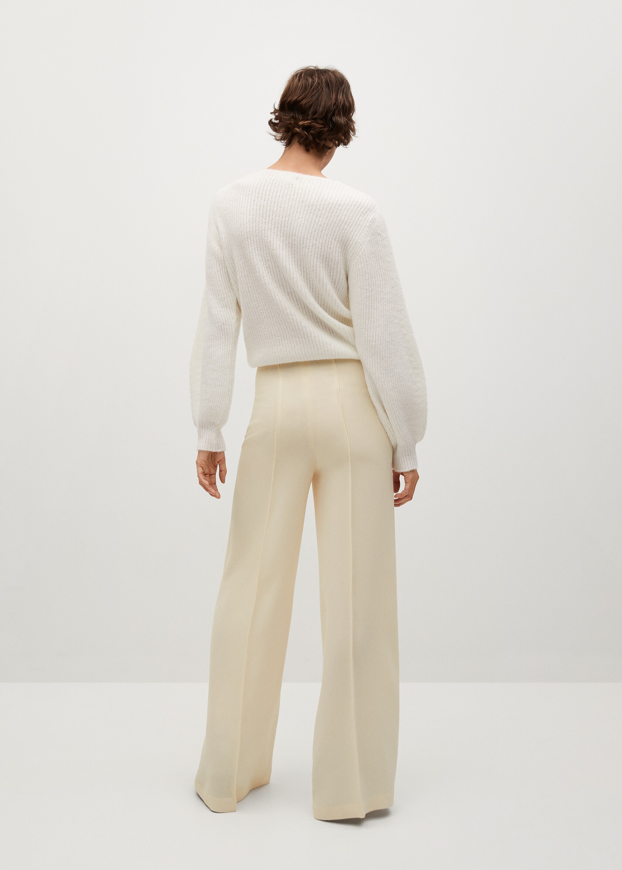 Flowy palazzo trousers - Reverse of the article