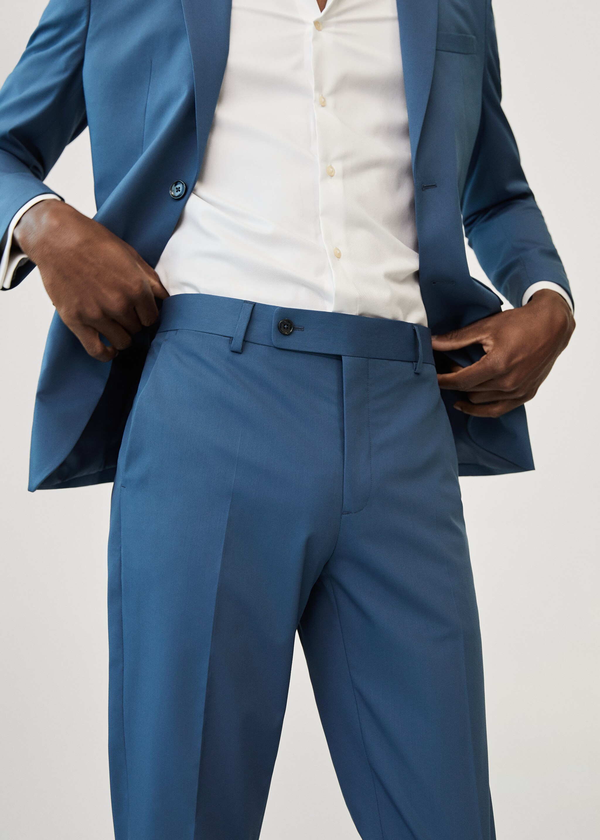 Oblekové kalhoty slim fit - Detail zboží 1