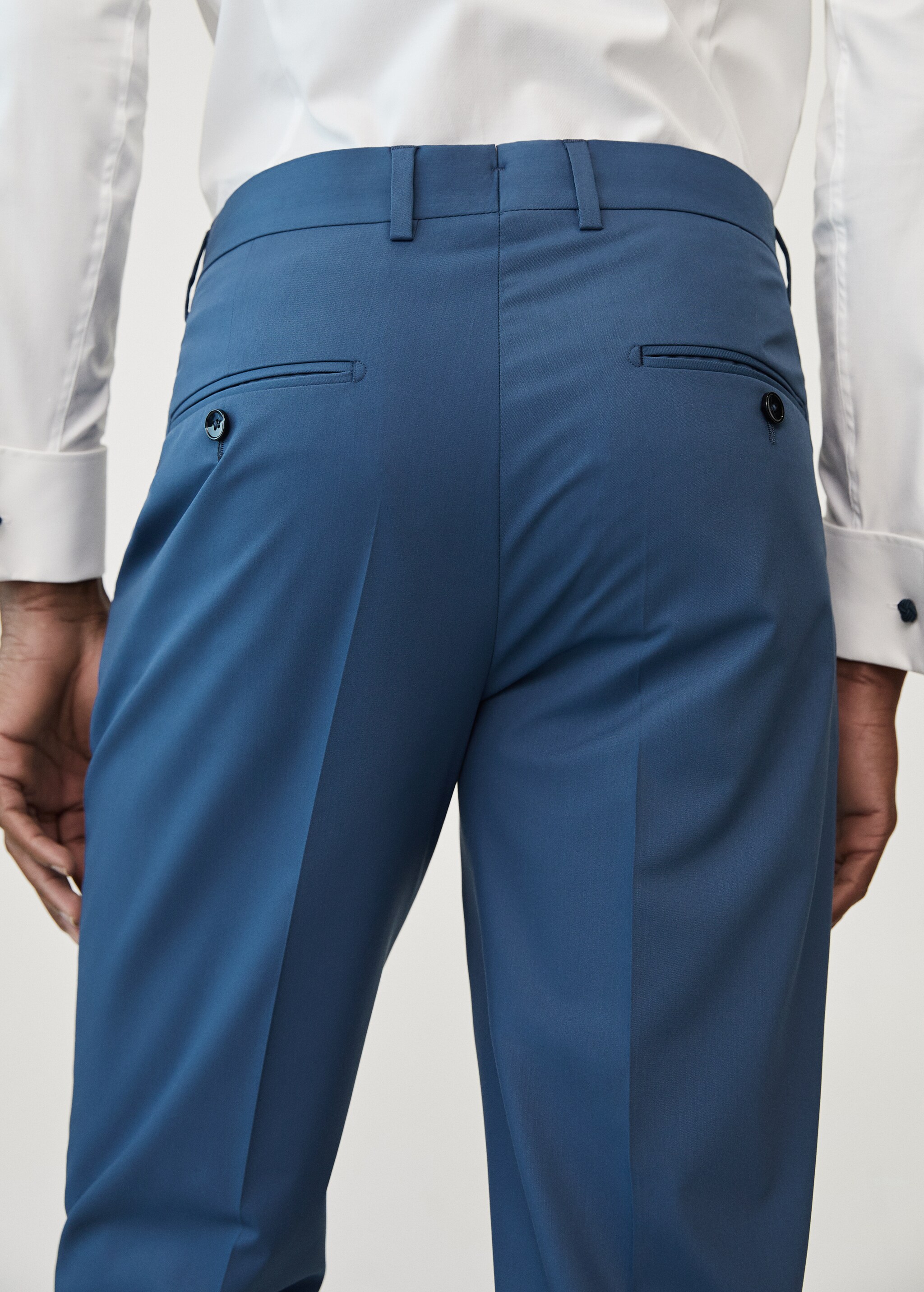 Oblekové kalhoty slim fit - Detail zboží 2