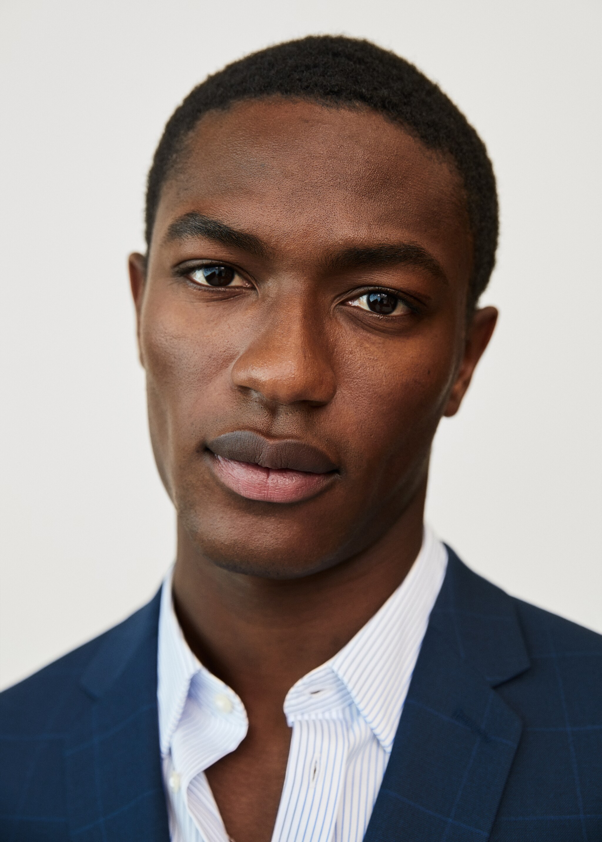 Super slim-fit Tailored check jacket - Details of the article 2