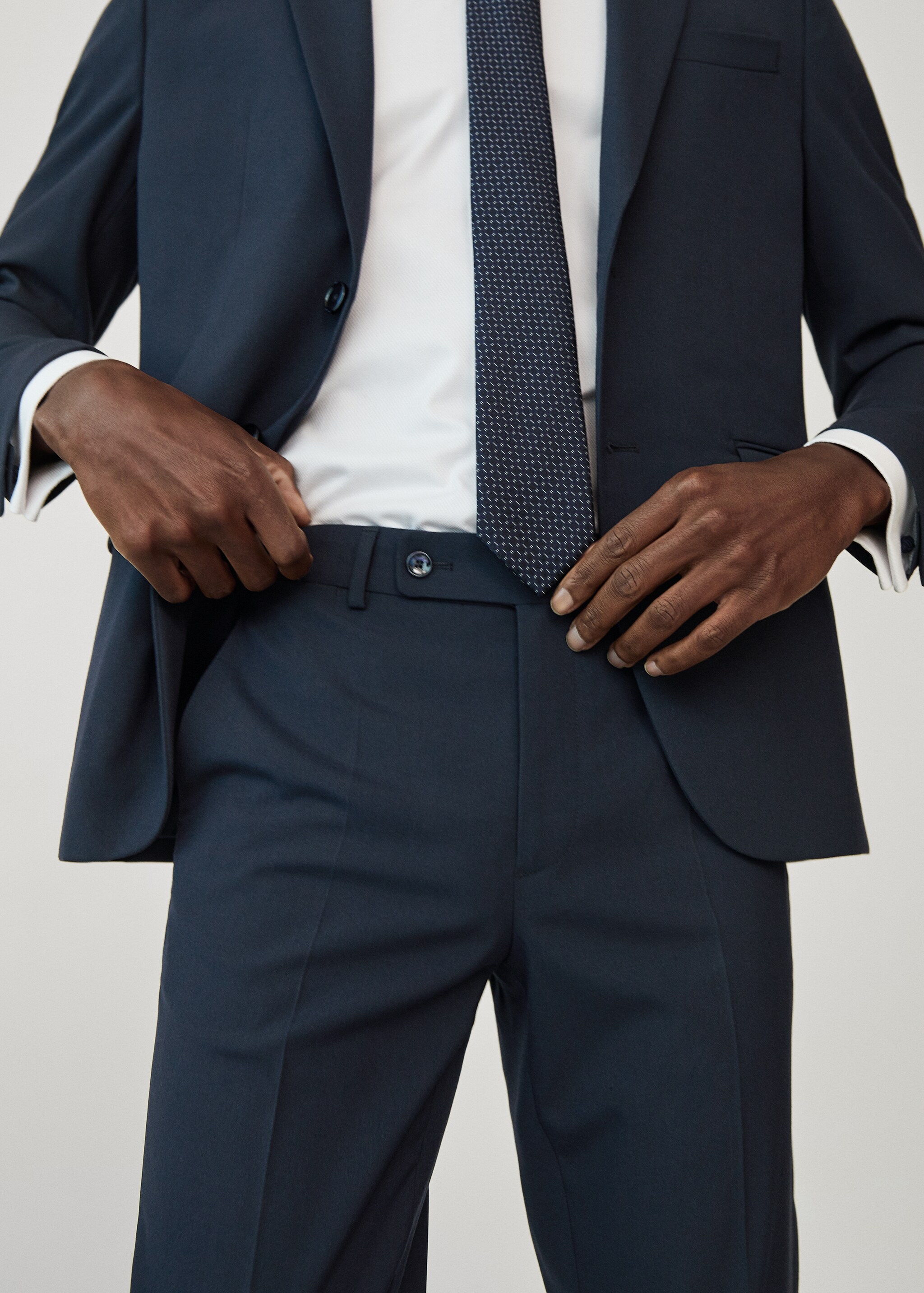 Oblekové kalhoty slim fit - Detail zboží 1