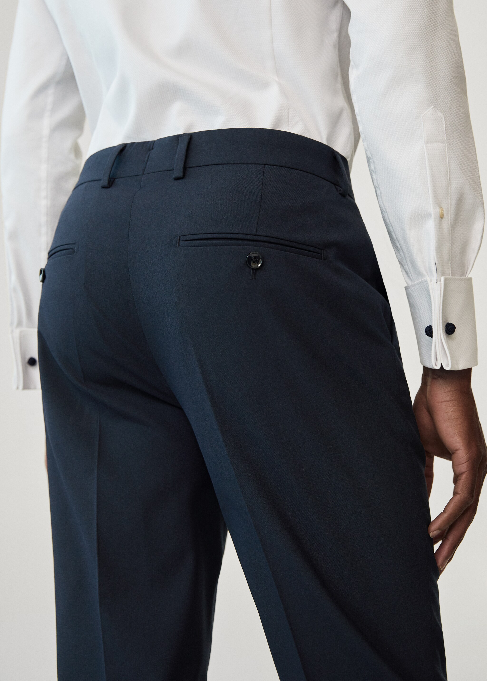 Oblekové kalhoty slim fit - Detail zboží 2