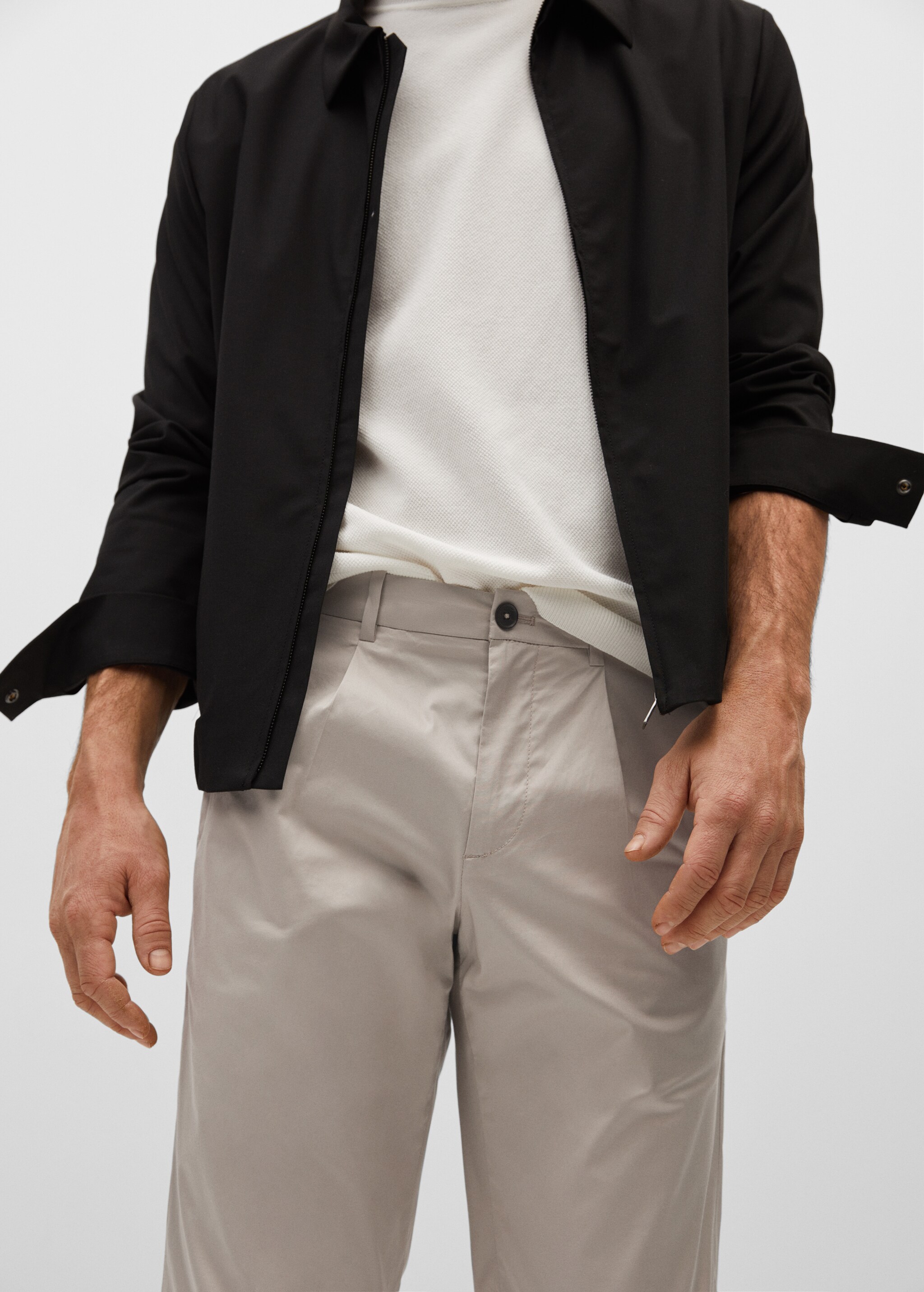 Pantalón relaxed fit pinzas - Detalle del artículo 1