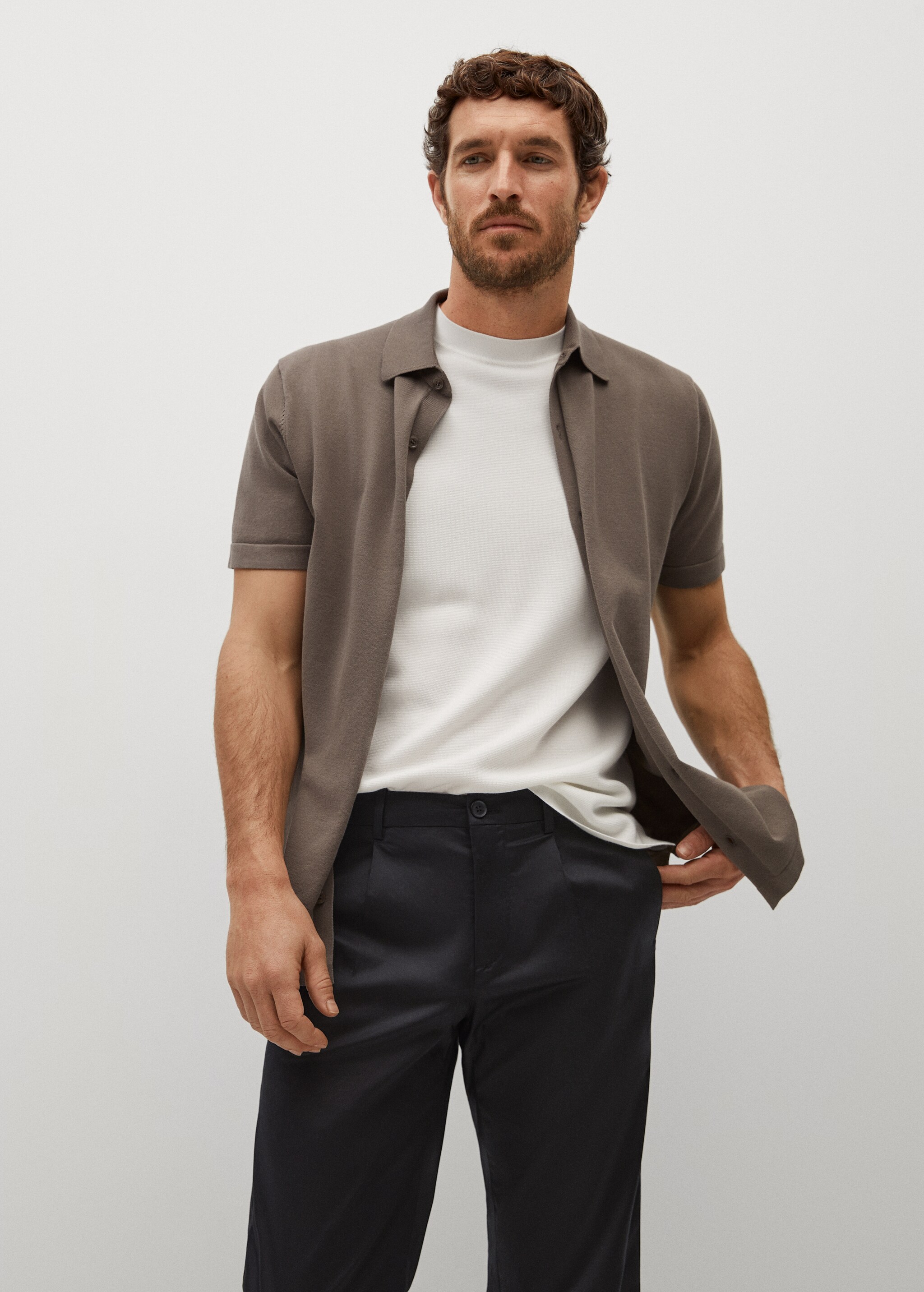 Pantalón relaxed fit pinzas - Detalle del artículo 1