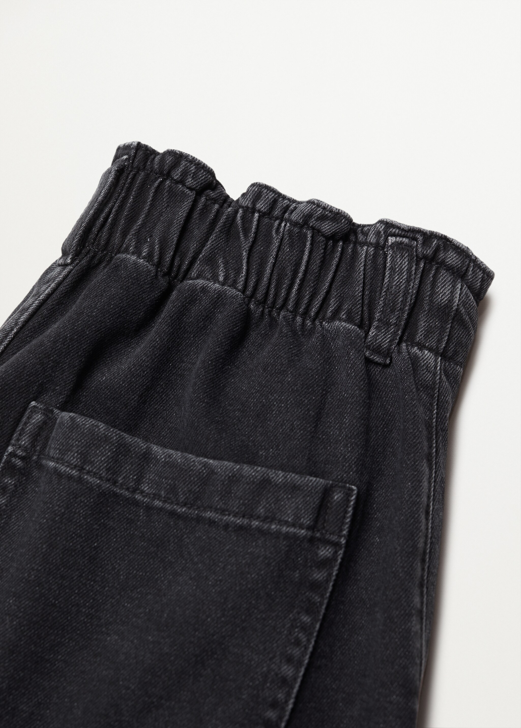 Waist straight Slouchy jeans - Details of the article 8