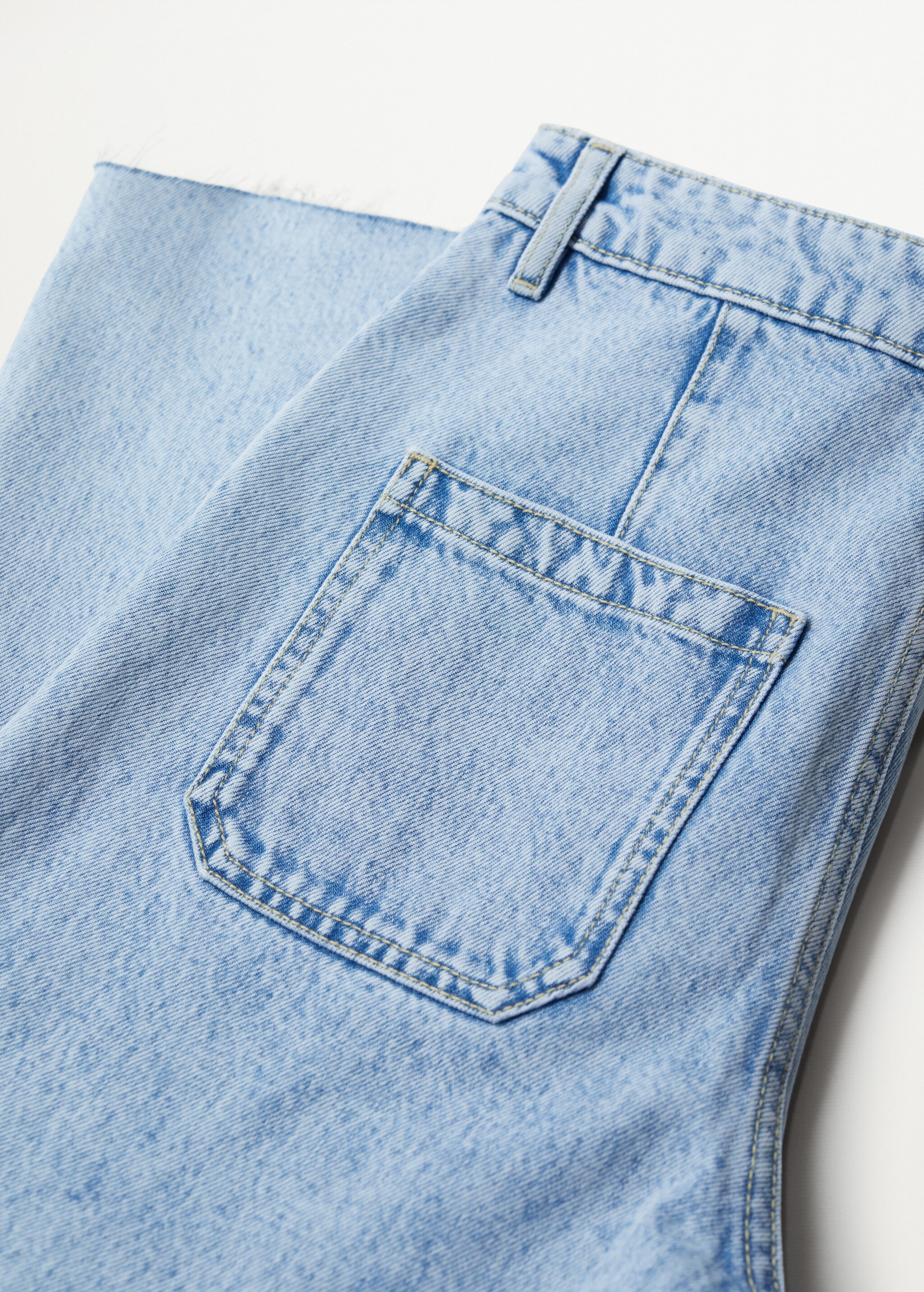 Jupe-culotte jean taille haute - Détail de l'article 8