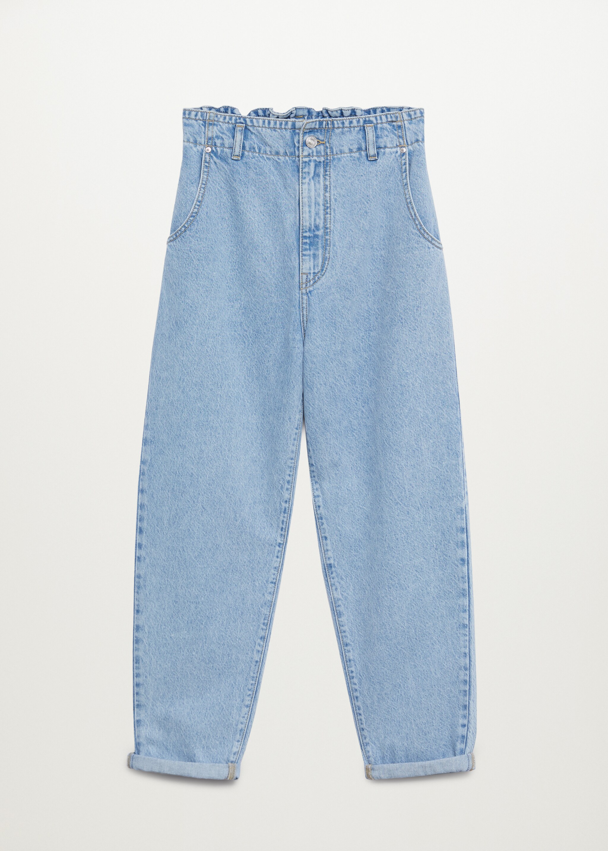 Waist straight Slouchy jeans - Article without model