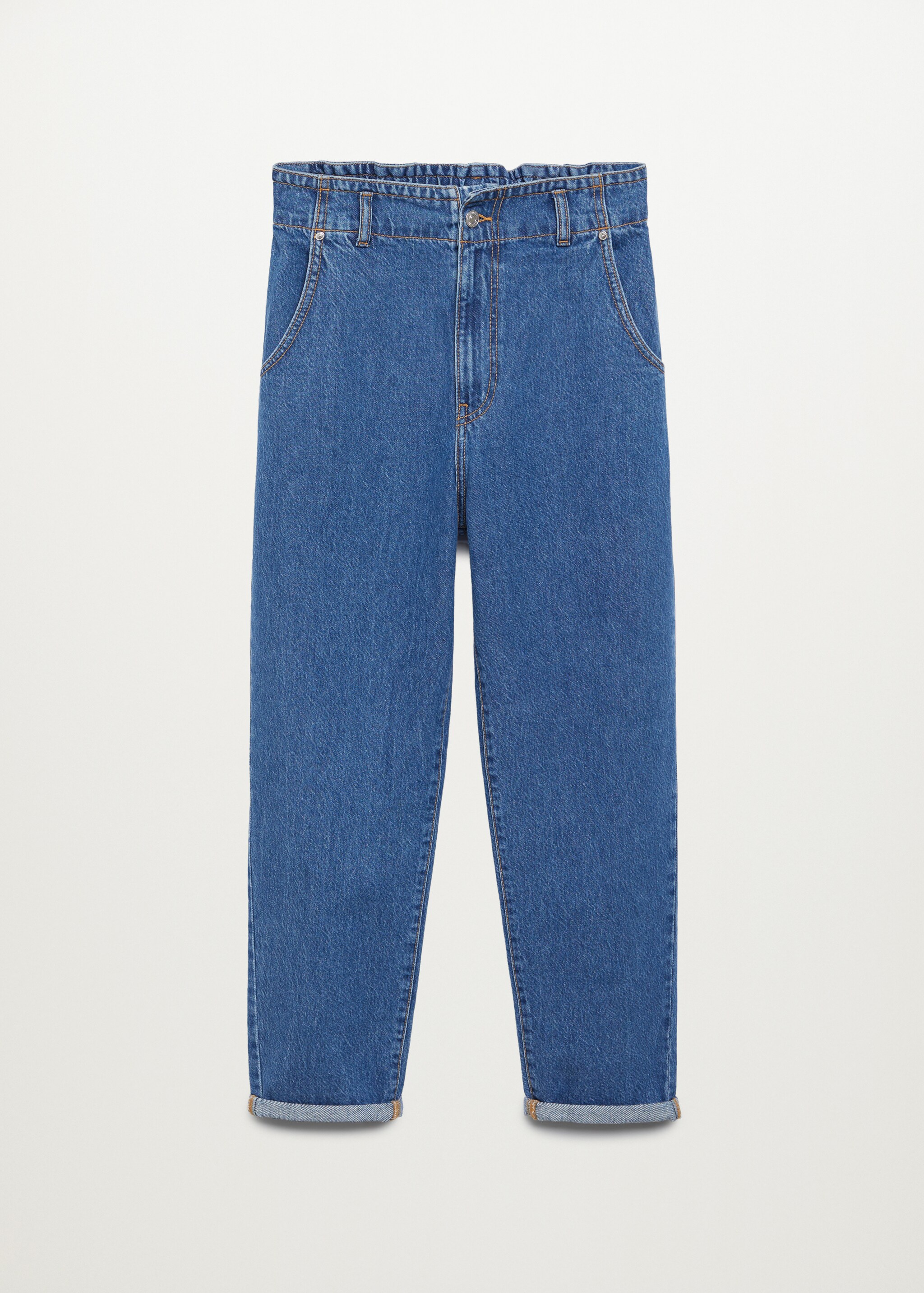 Jeans slouchy cintura elastica - Artículo sin modelo