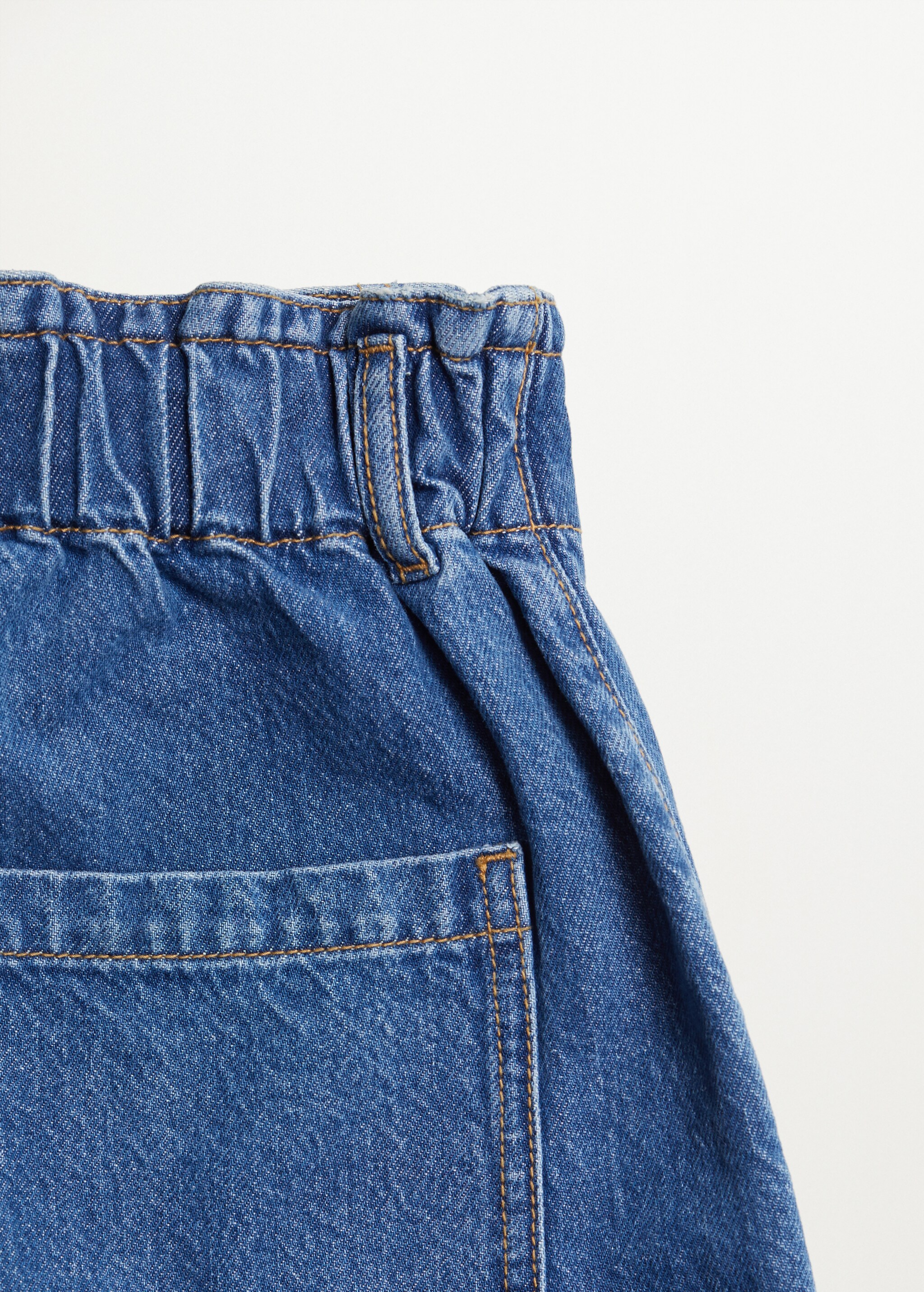 Jeans slouchy cintura elastica - Detalle del artículo 8