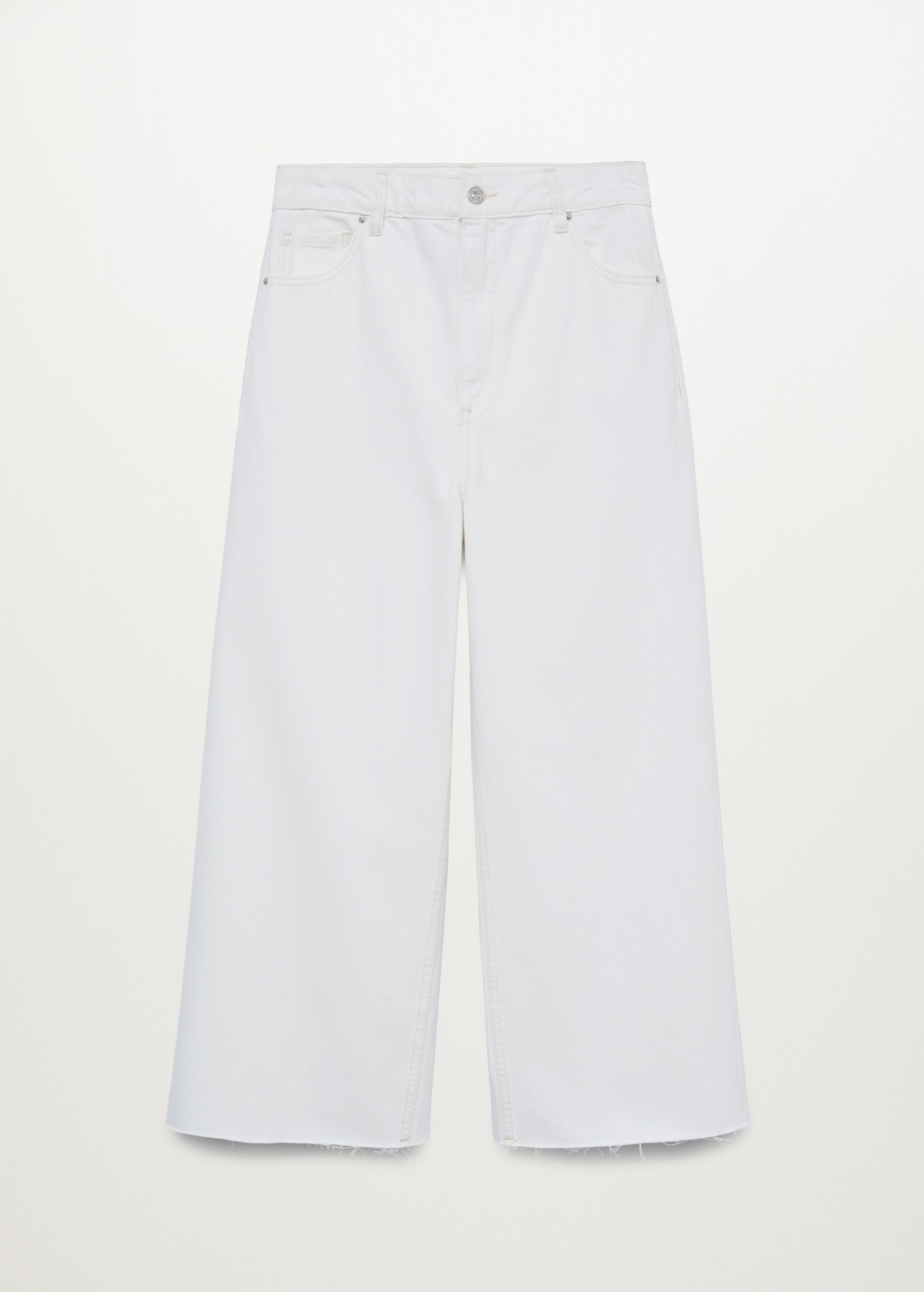 Jupe-culotte jean taille haute - Article sans modèle