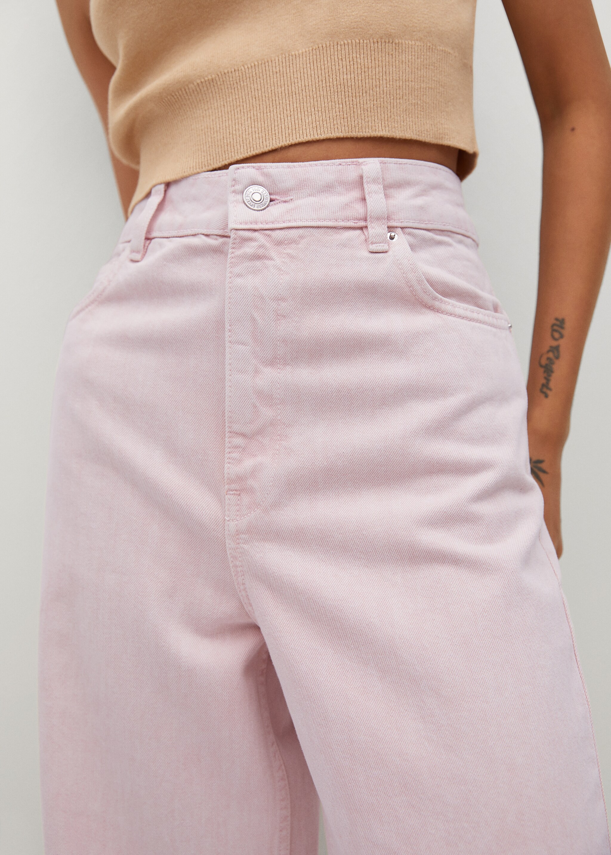 Jeans culotte high waist - Details of the article 2