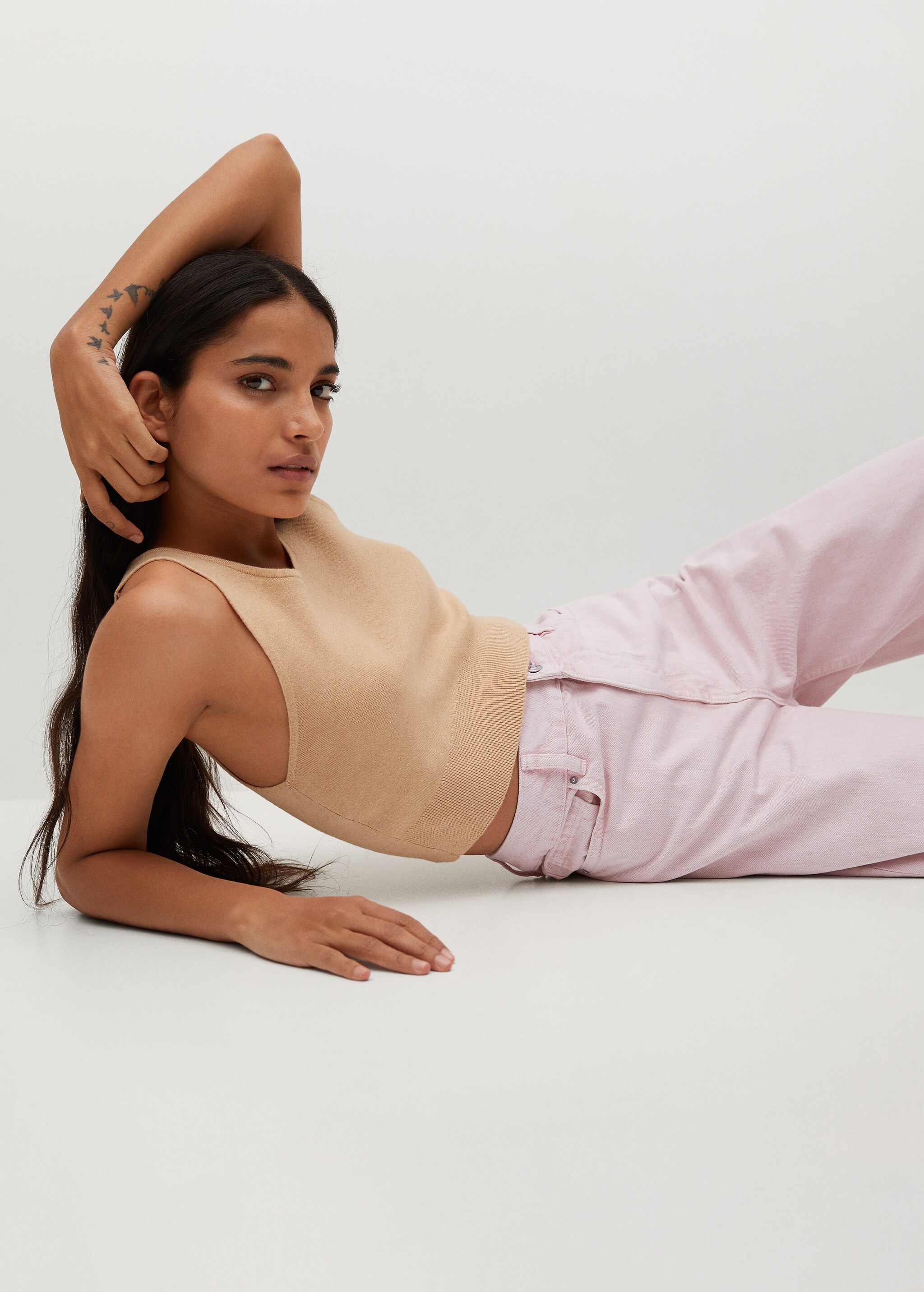 Jeans culotte high waist - Details of the article 3