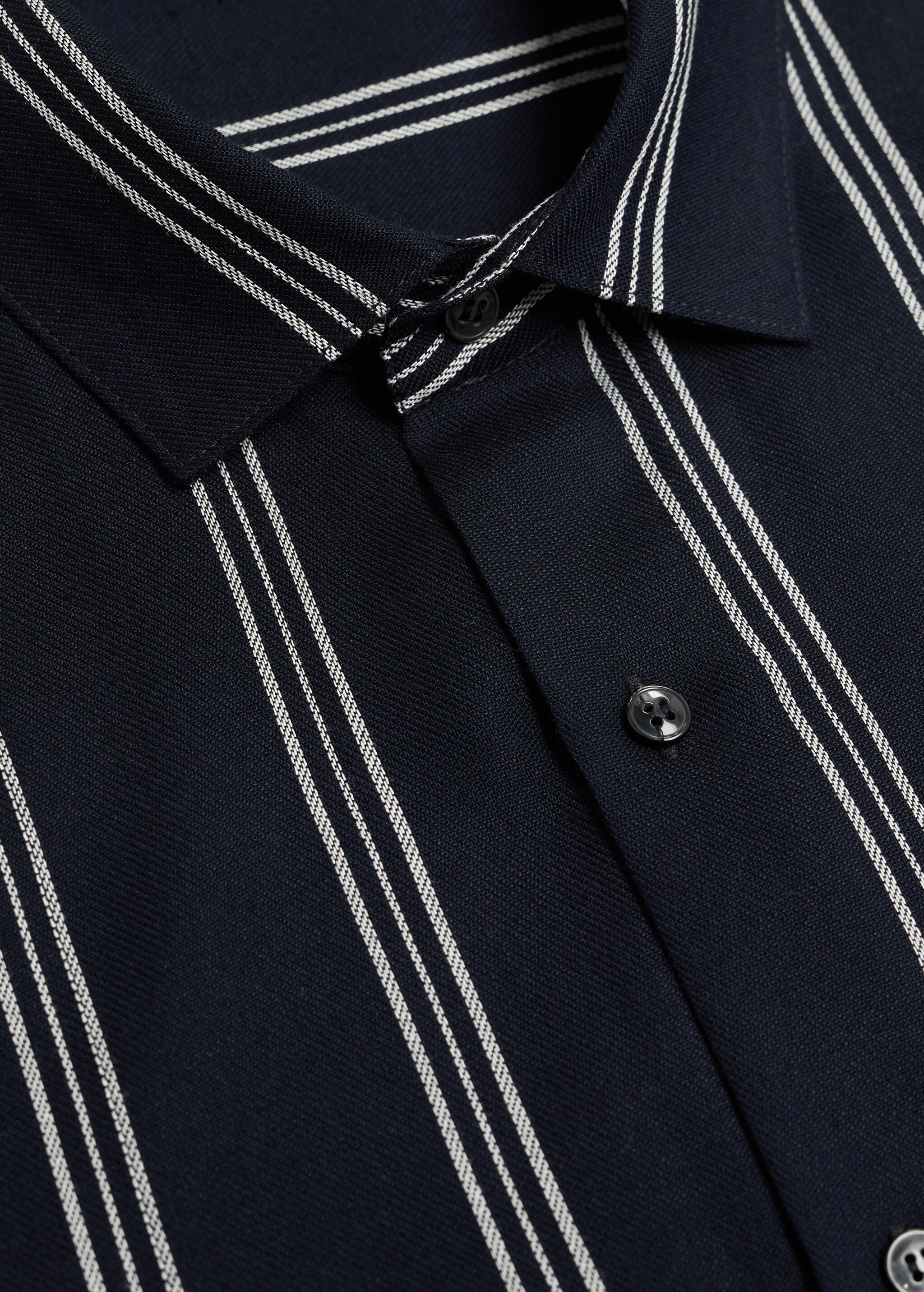 Camisa regular fit fluida rayas - Detalle del artículo 7