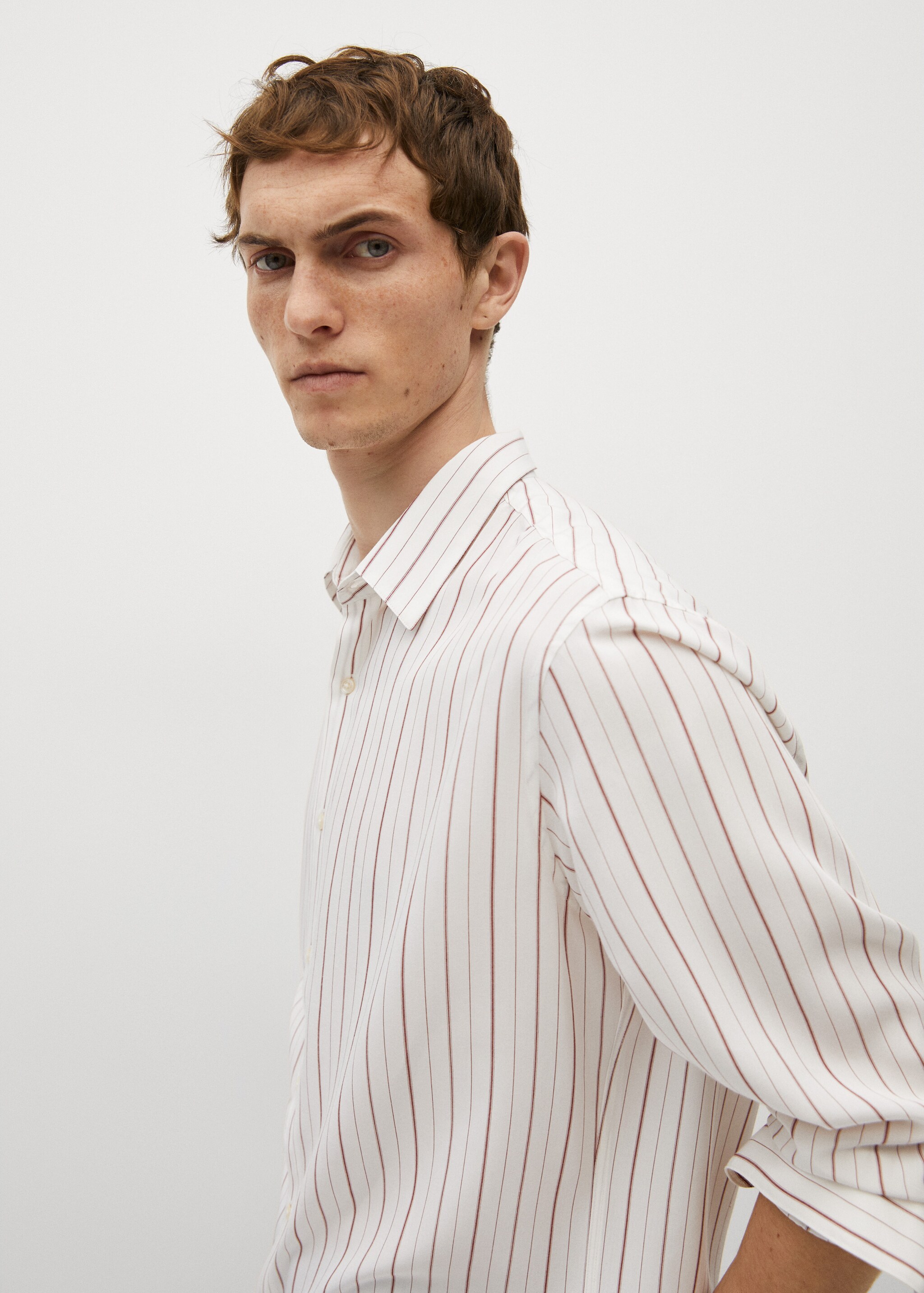 Chemise regular-fit fluide rayures - Détail de l'article 2