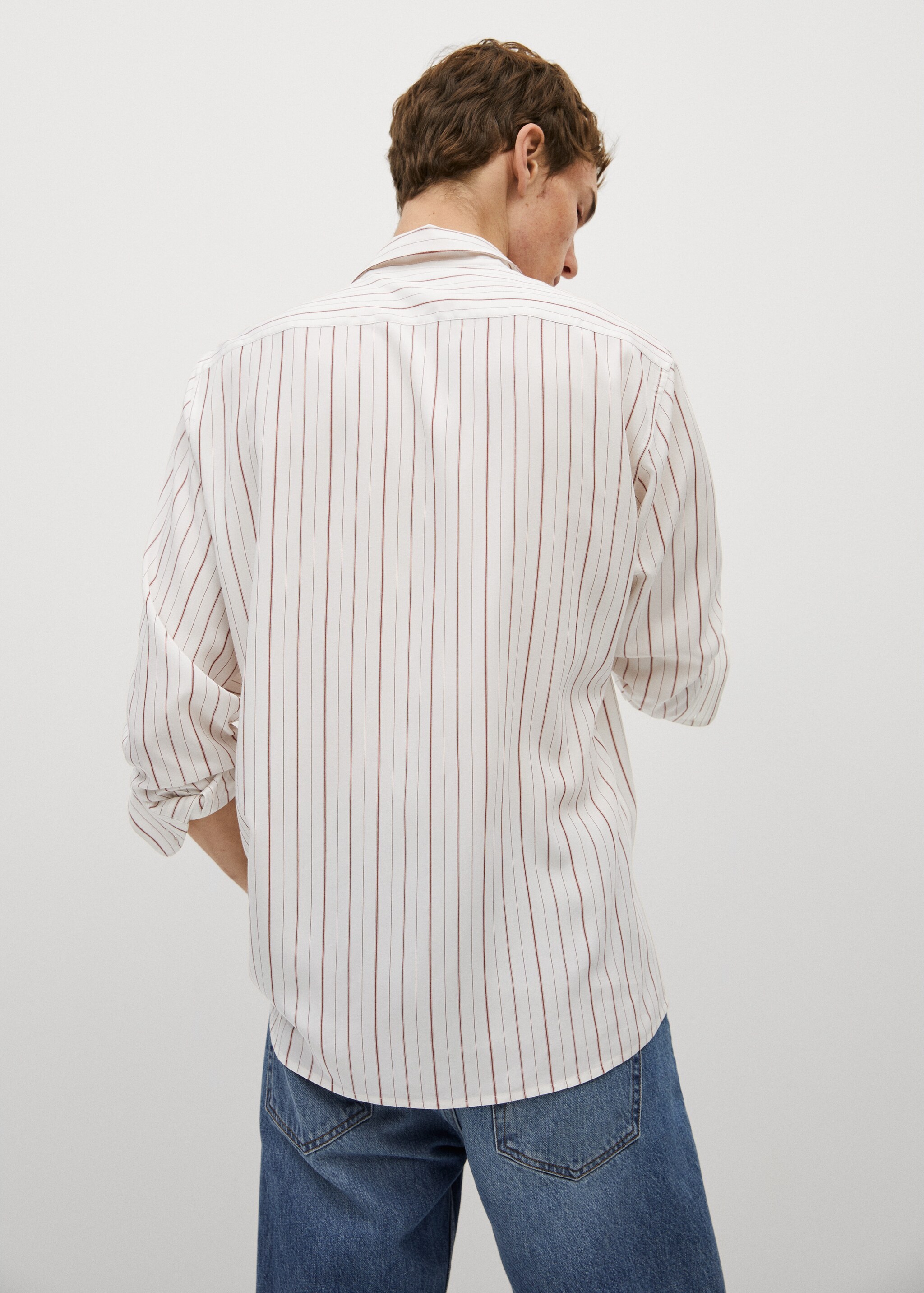Chemise regular-fit fluide rayures - Détail de l'article 3