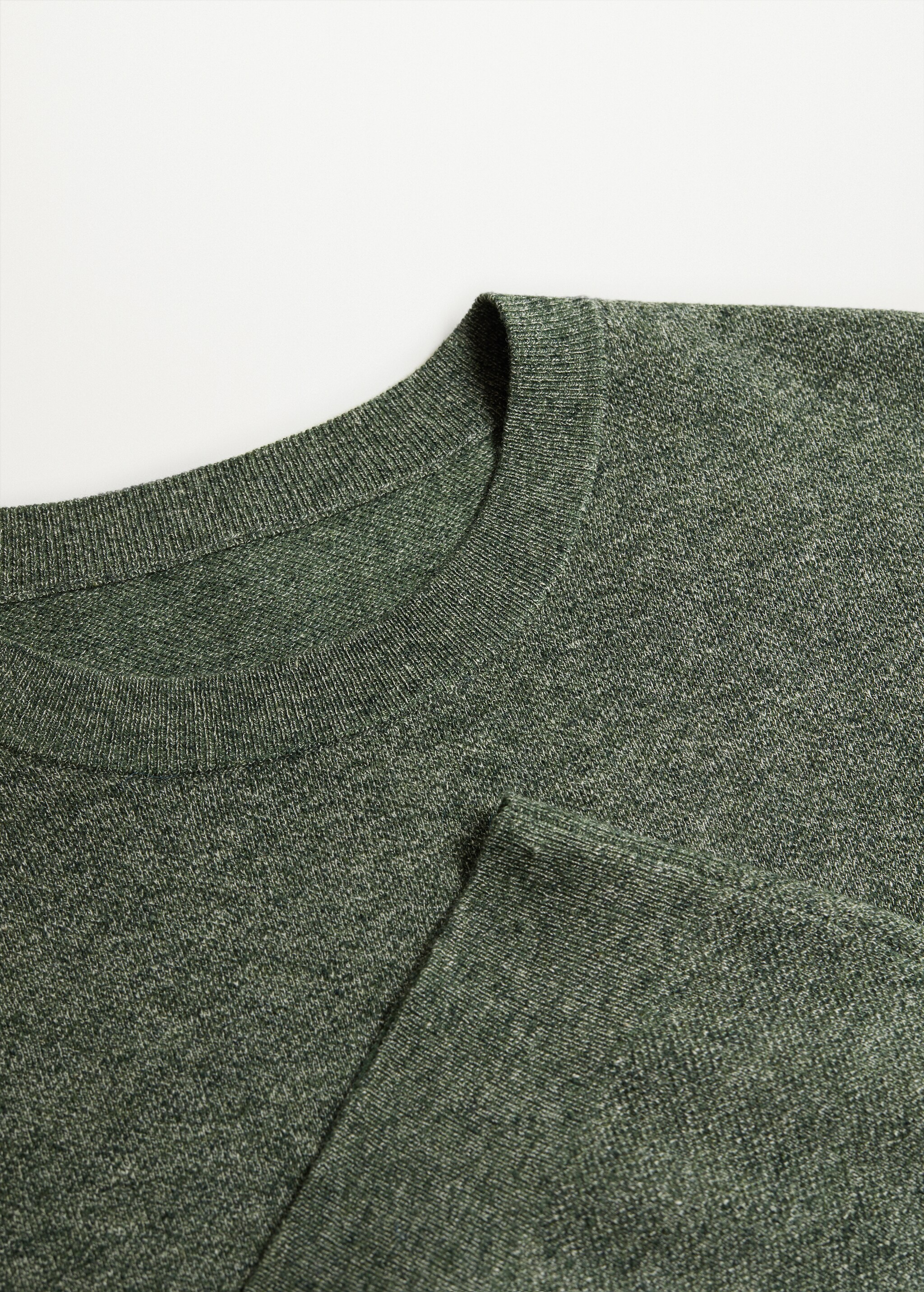 Camiseta punto algodón lino - Detalle del artículo 7