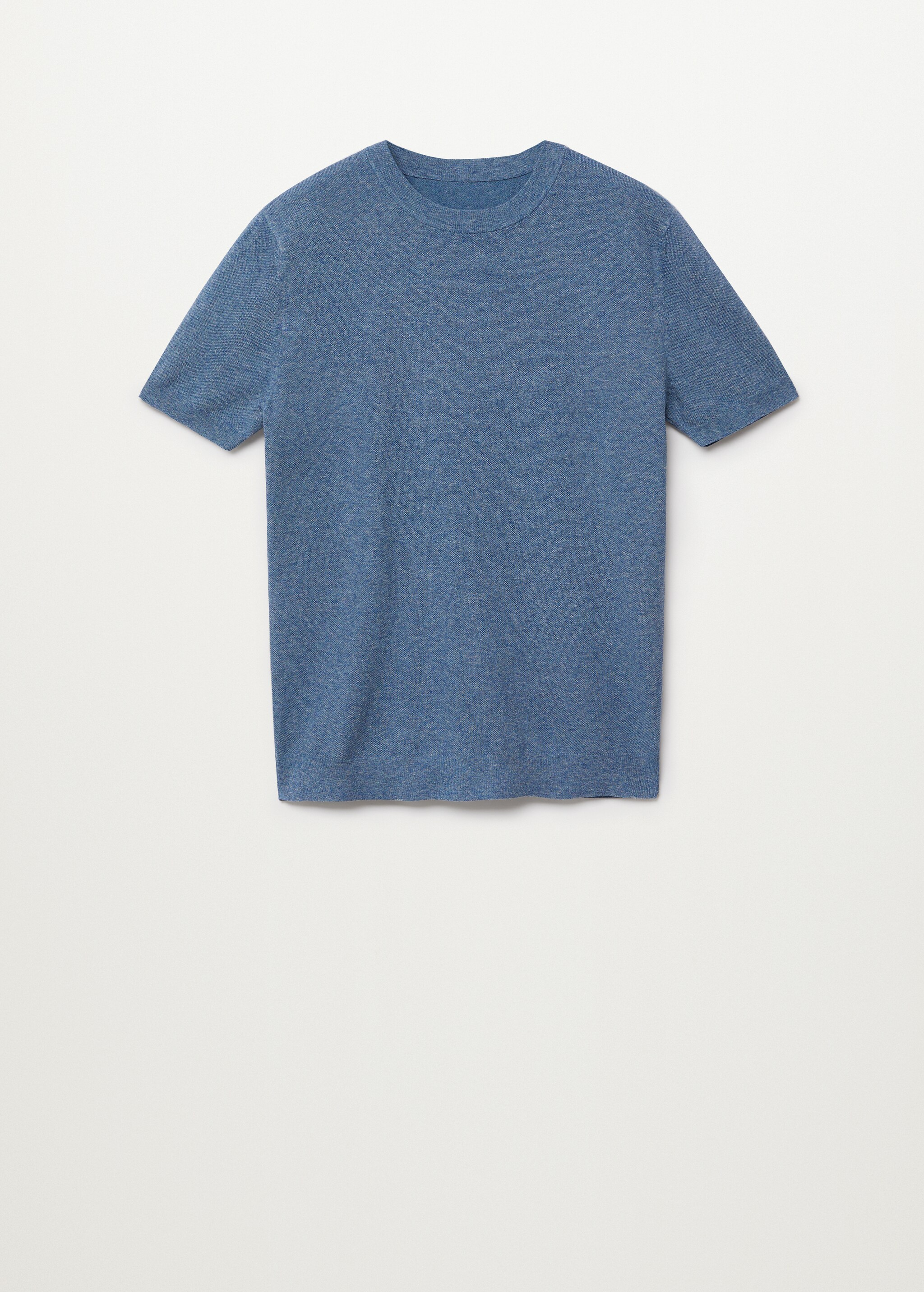 Camiseta punto algodón lino - Artículo sin modelo