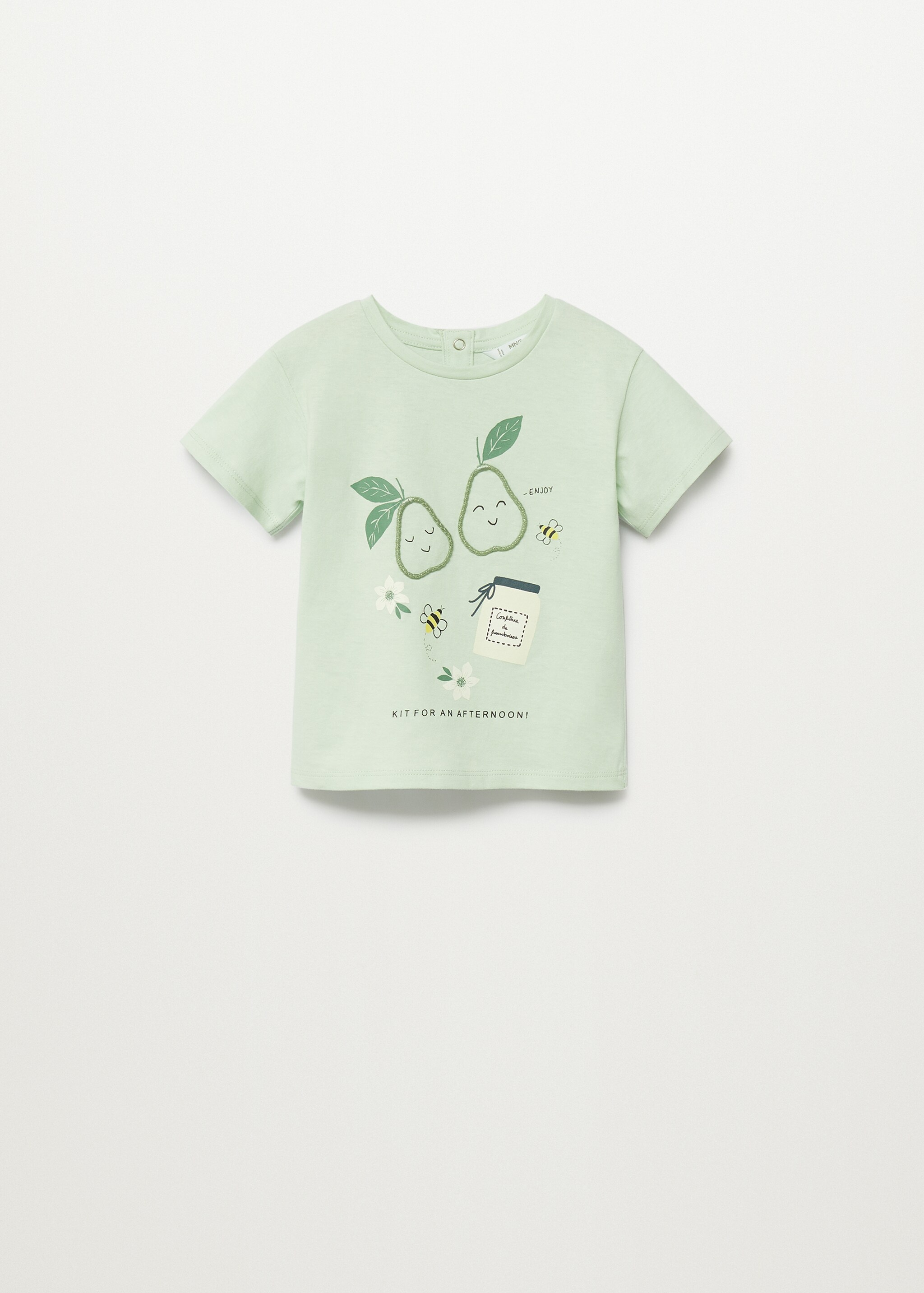 Camiseta algodón orgánico estampada - Artículo sin modelo