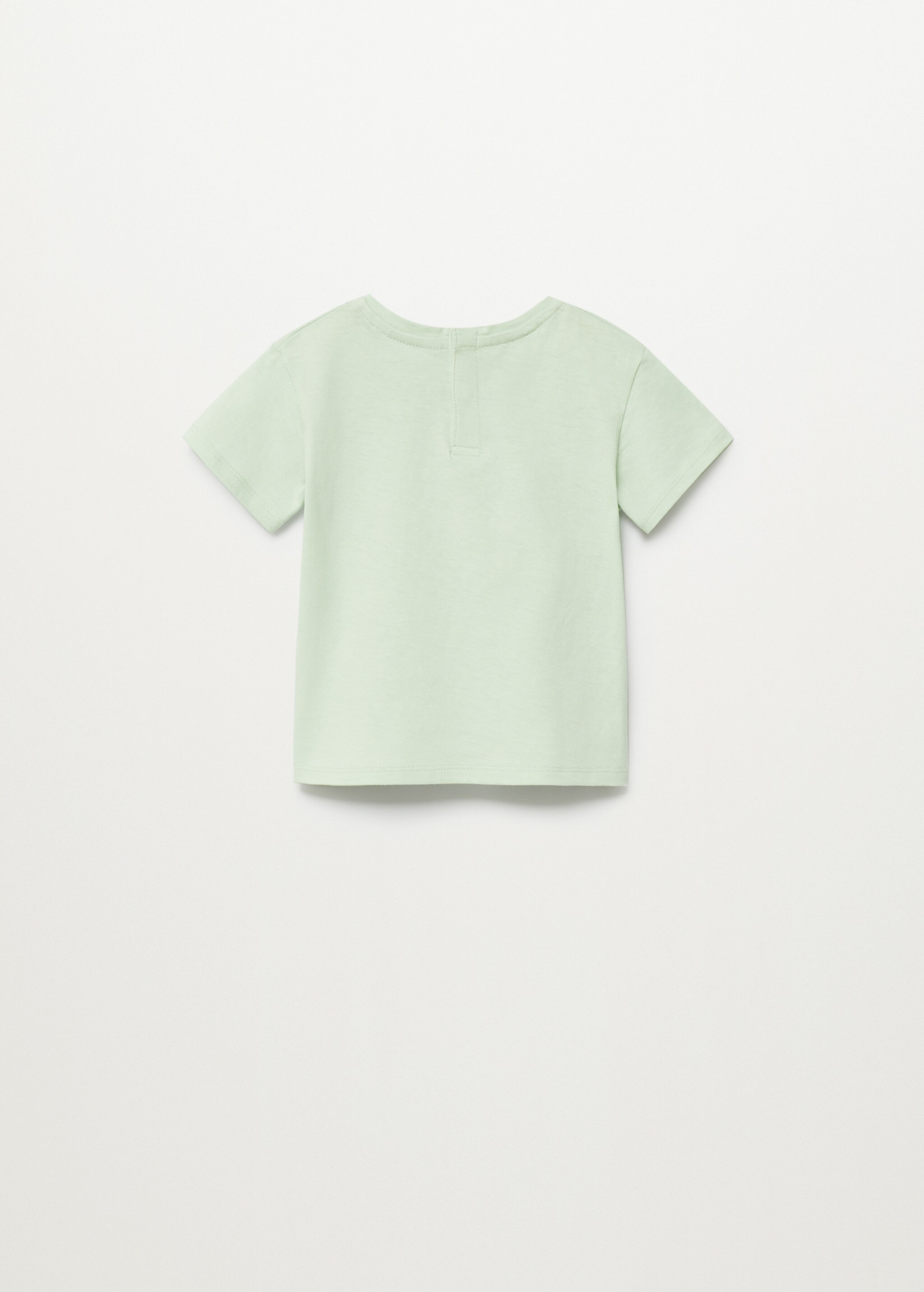 Camiseta algodón orgánico estampada - Reverso del artículo
