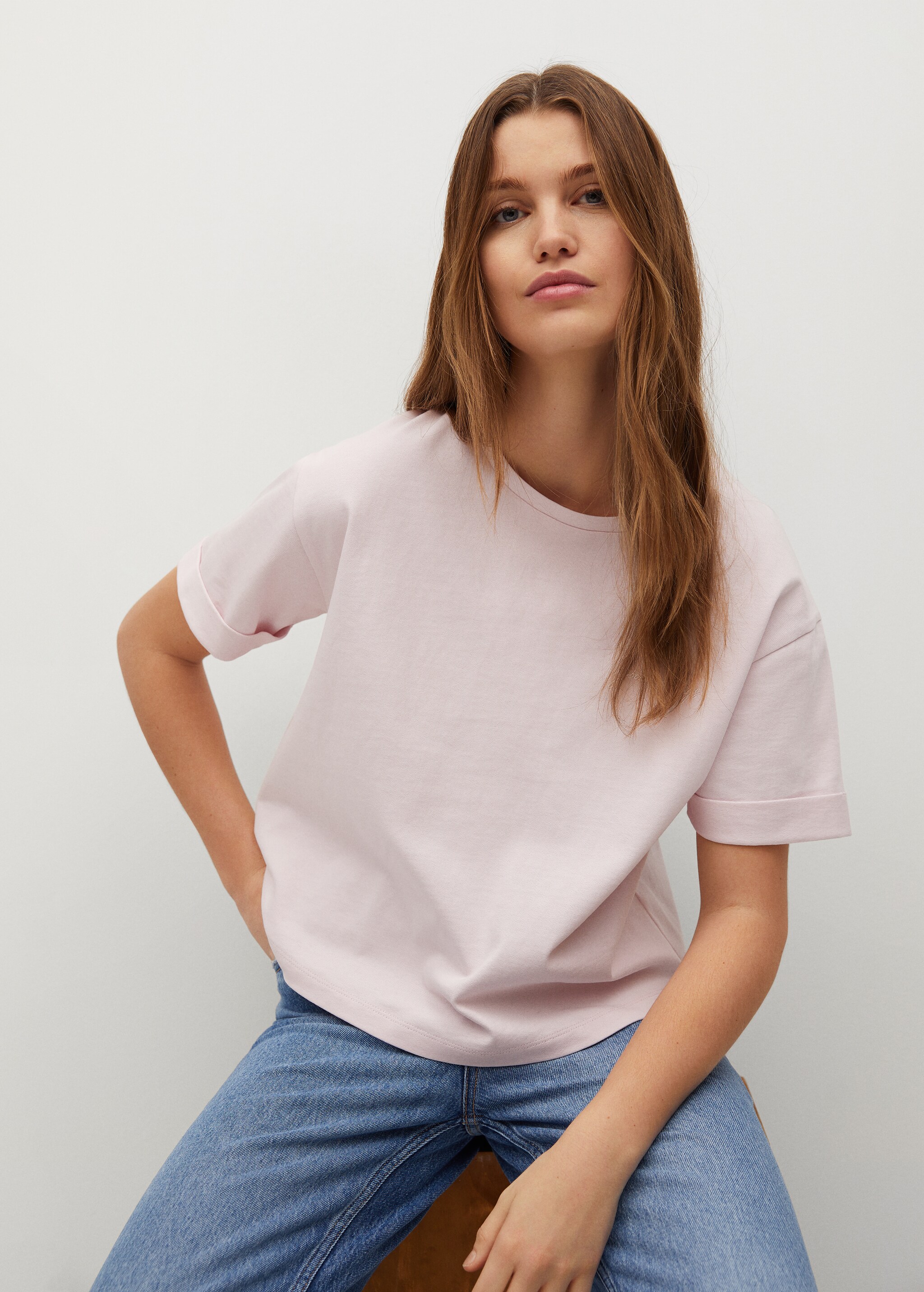 Bedrucktes Baumwoll-T-Shirt - Detail des Artikels 2