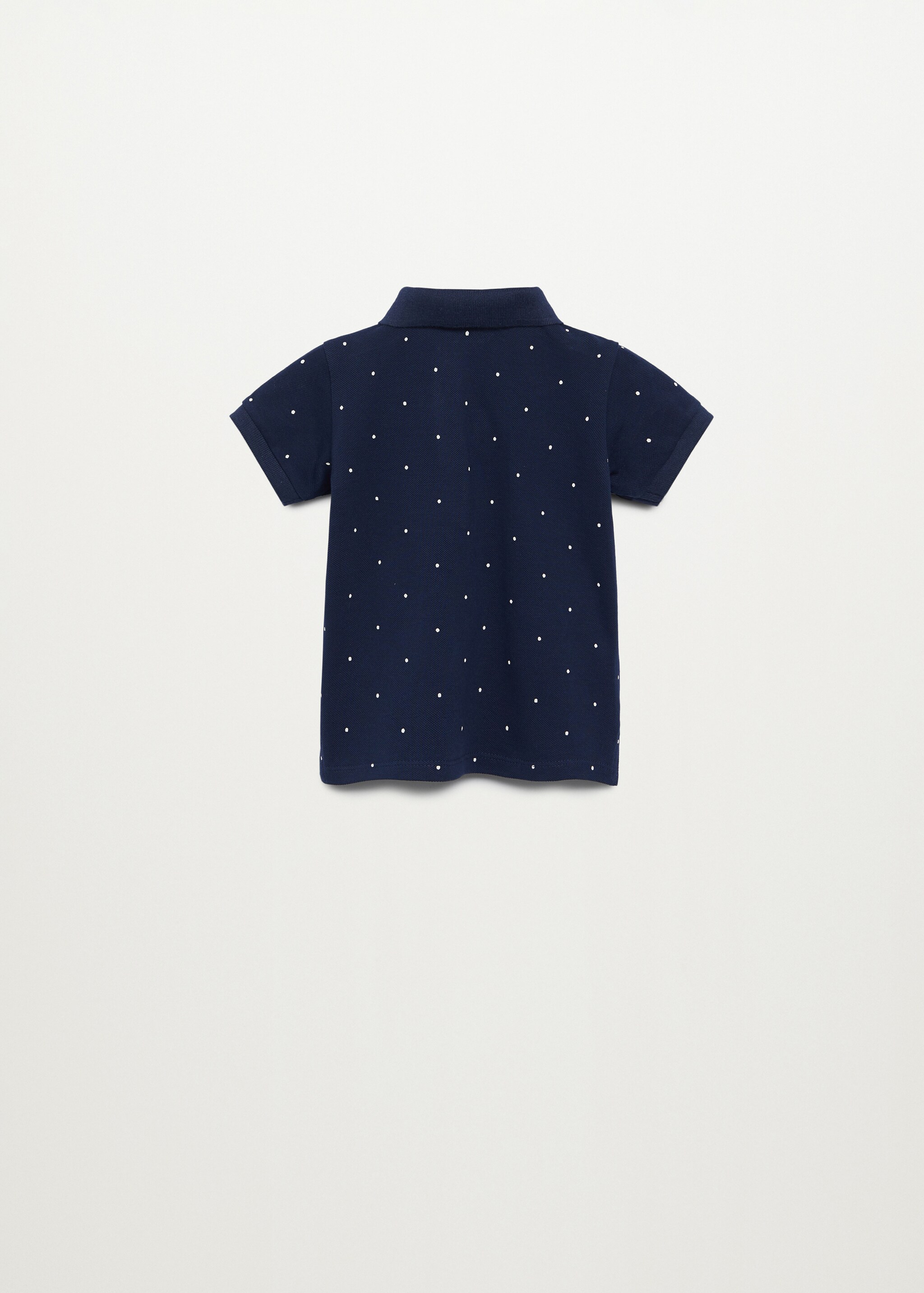 Polo algodón orgánico estampado - Reverso del artículo