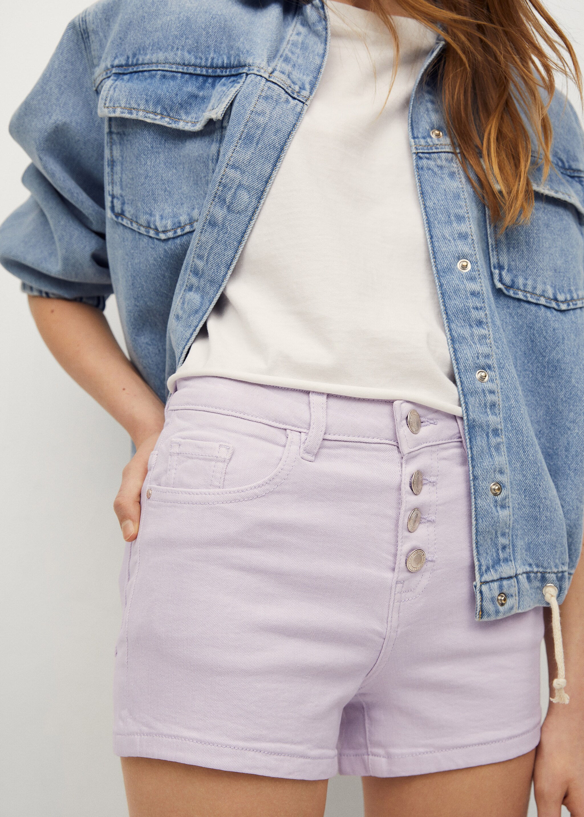 Short denim botones - Detalle del artículo 1
