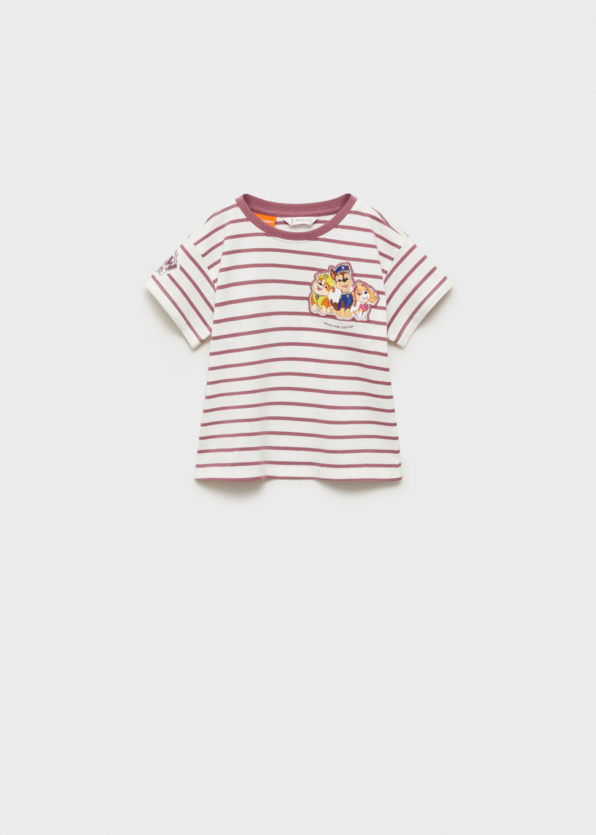 Paw Patrol T-shirt - Article without model, Dark Red. Ref: 87015744-00.