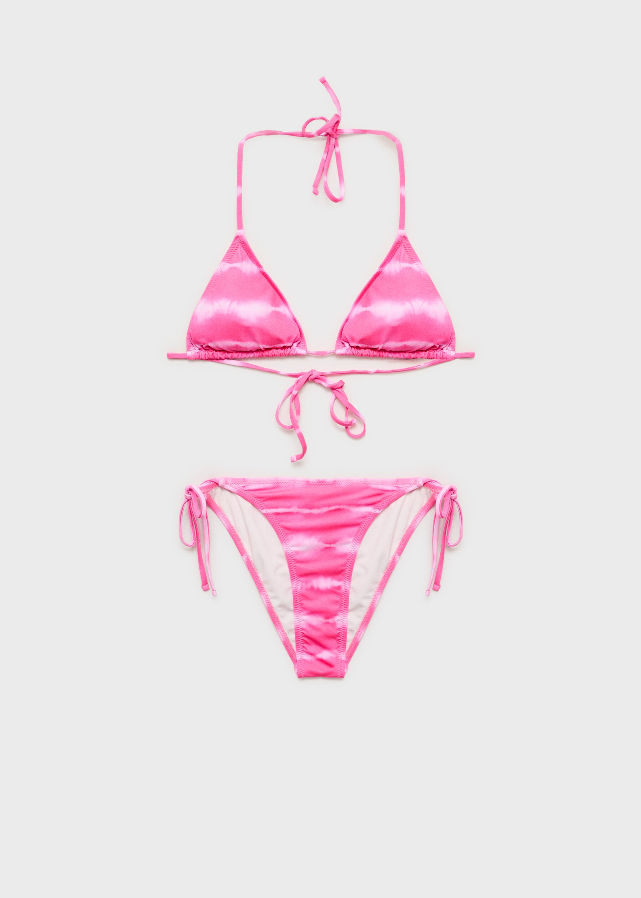 Tie-dye bikini - Article without model, Neon Pink. Ref: 87015747-00.