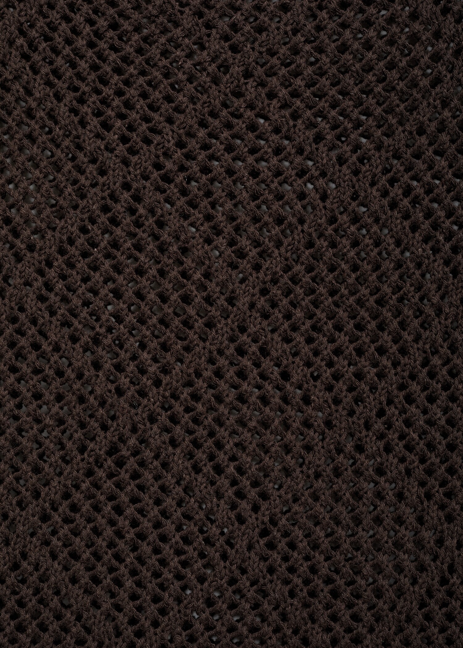 Openwork knitted cotton sweater - Details of the article 8