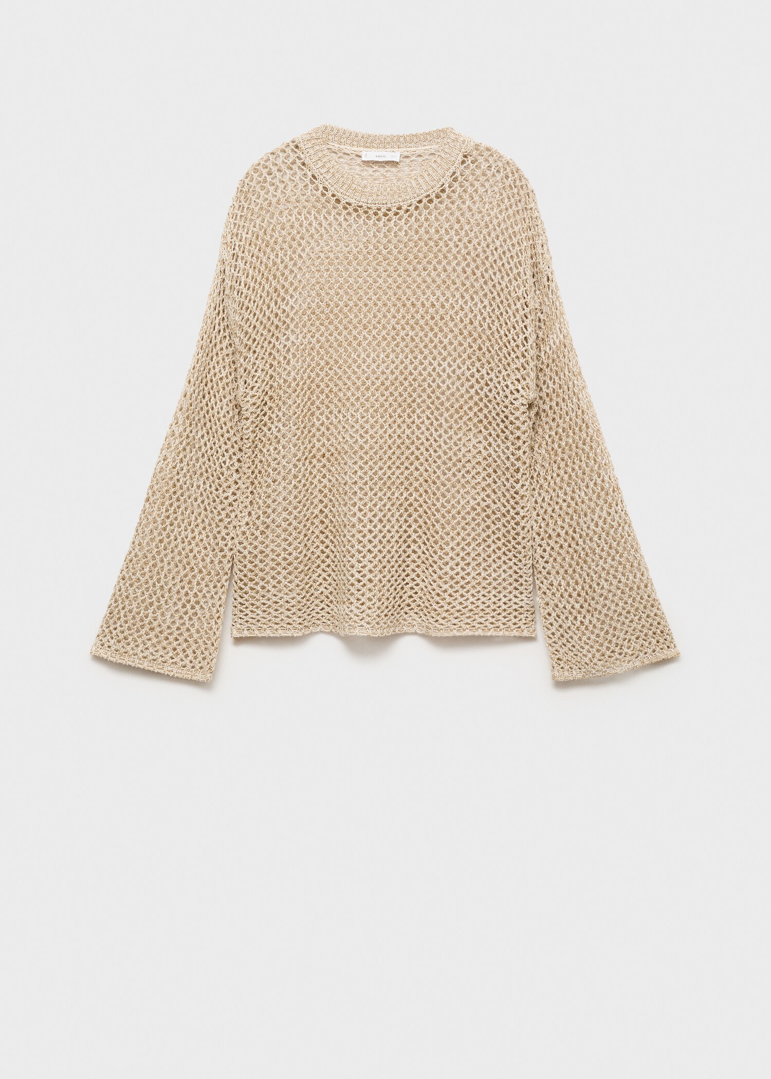 Openwork knit sweater - Article without model