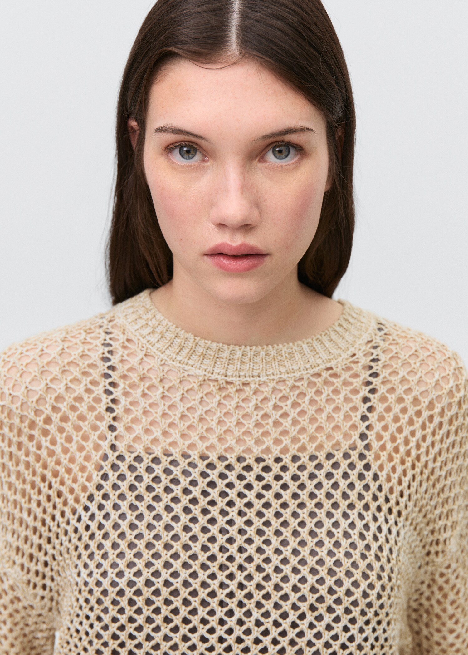 Openwork knit sweater - Details of the article 1
