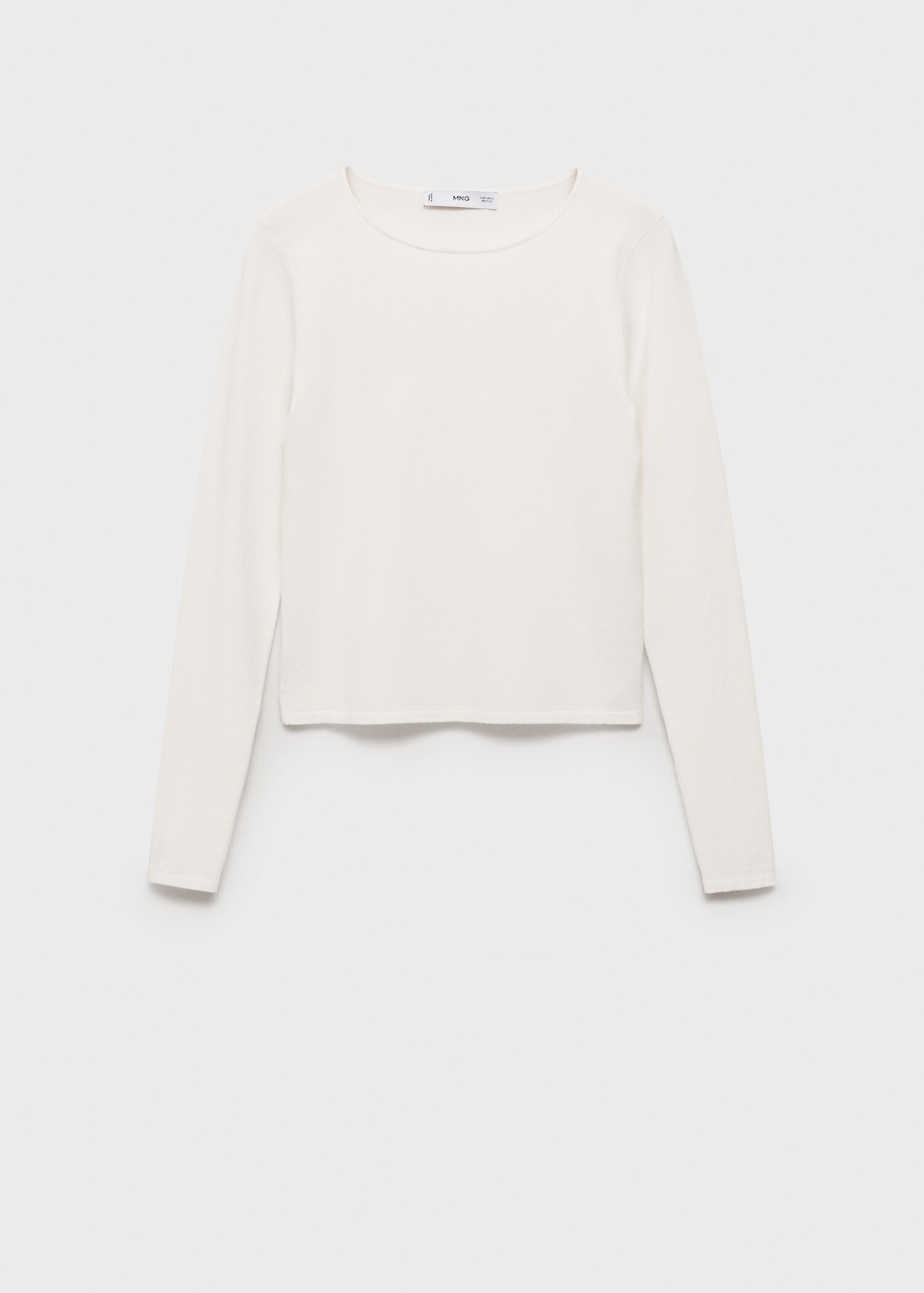 Jersey entallado punto fino - Artículo sin modelo