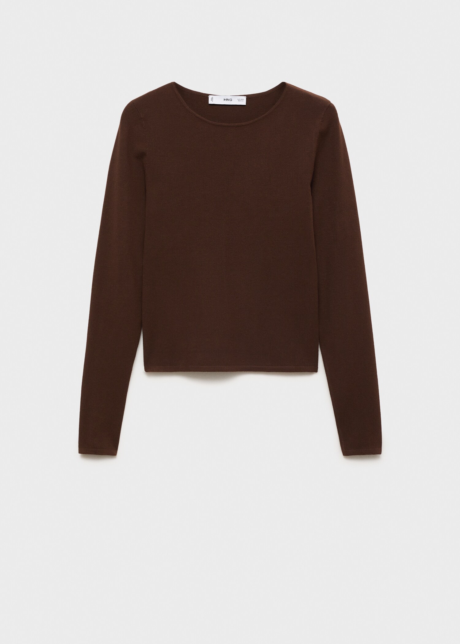 Jersey entallado punto fino - Artículo sin modelo