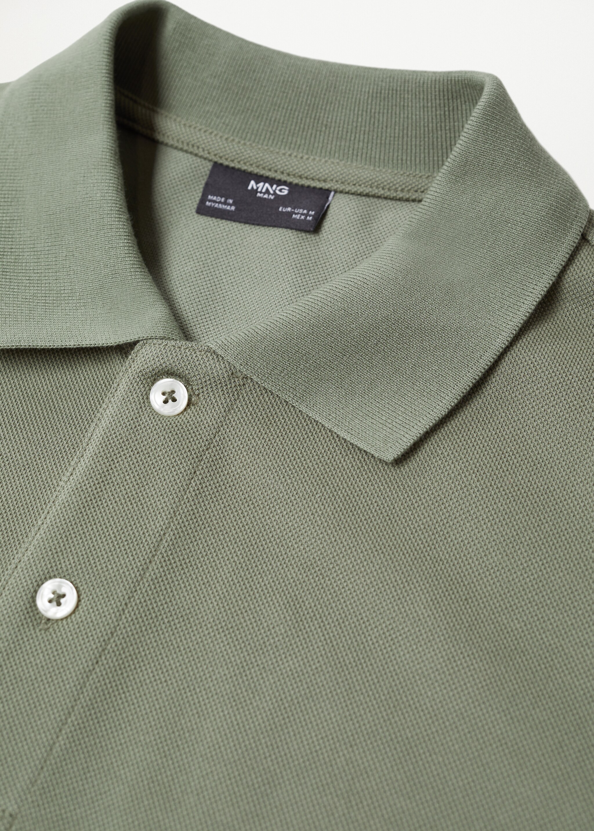 Polo algodón piqué termorregulador - Detalle del artículo 8