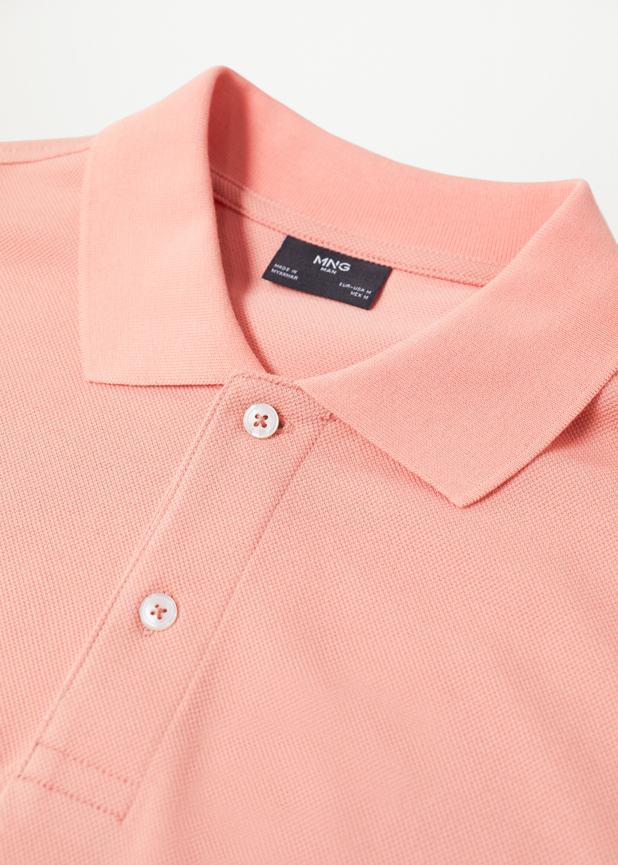 Polo algodón piqué termorregulador - Detalle del artículo 8