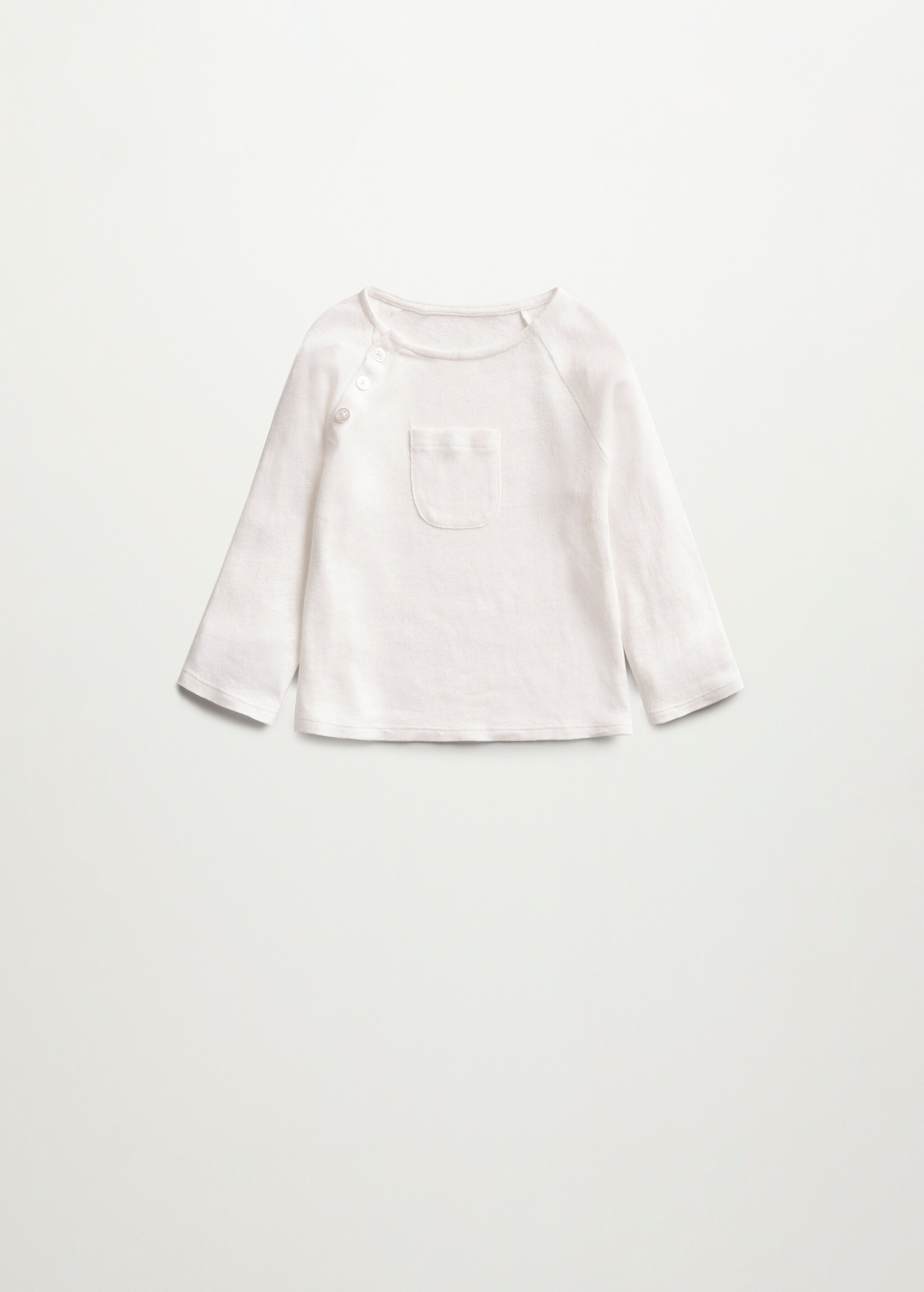 Camiseta lino bolsillo - Artículo sin modelo