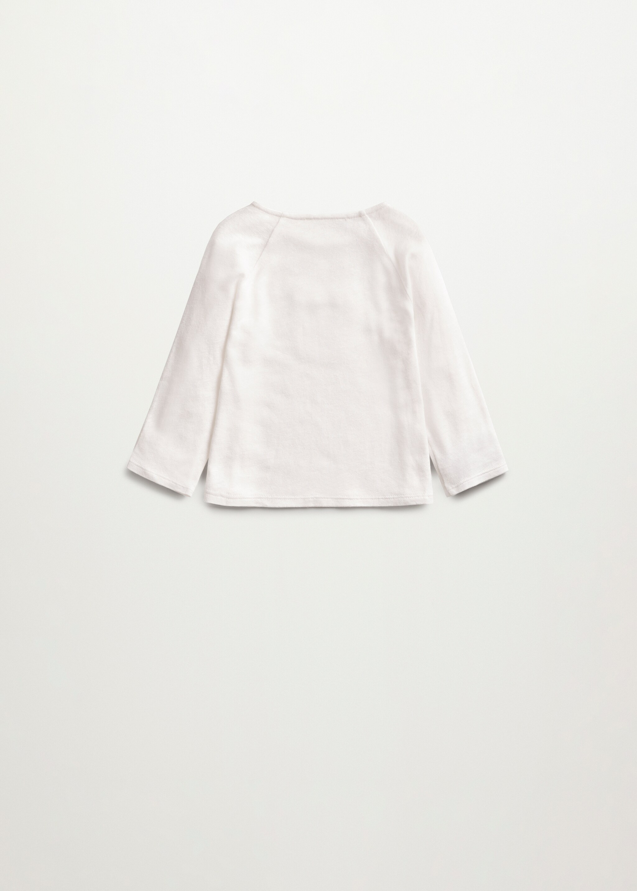 Camiseta lino bolsillo - Reverso del artículo