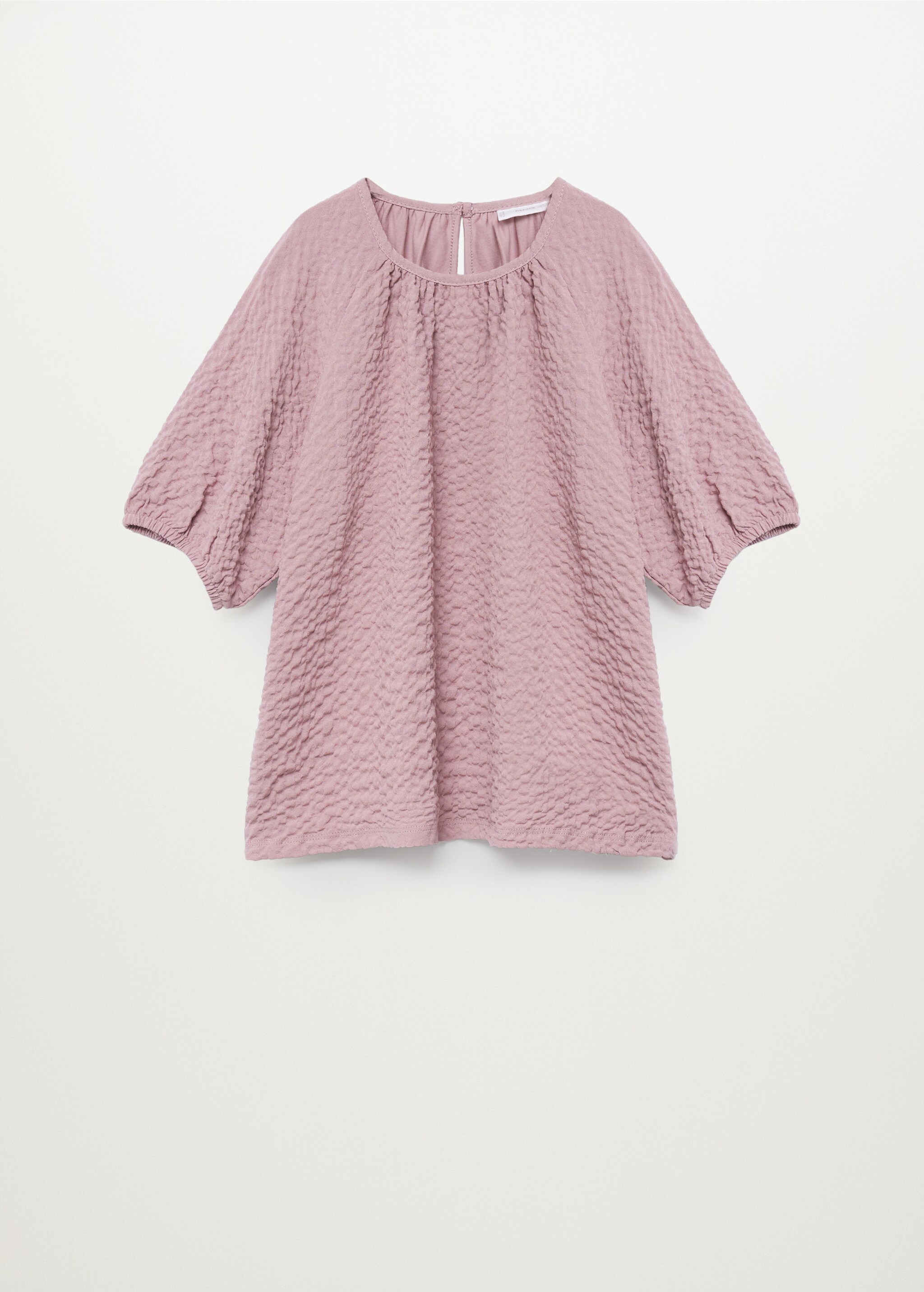 Camiseta combinada textura - Artículo sin modelo